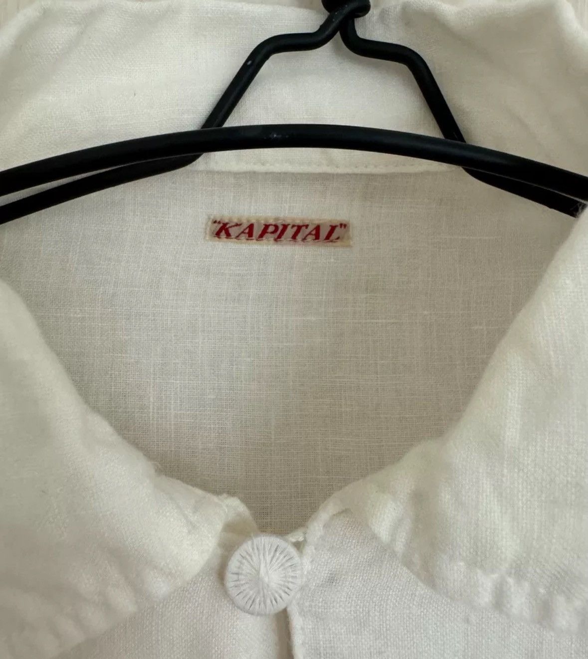 Kapital Kapital blue dyed spine patchwork shirt 2412-Nextarrow Size US XS / EU 42 / 0 - 4 Thumbnail