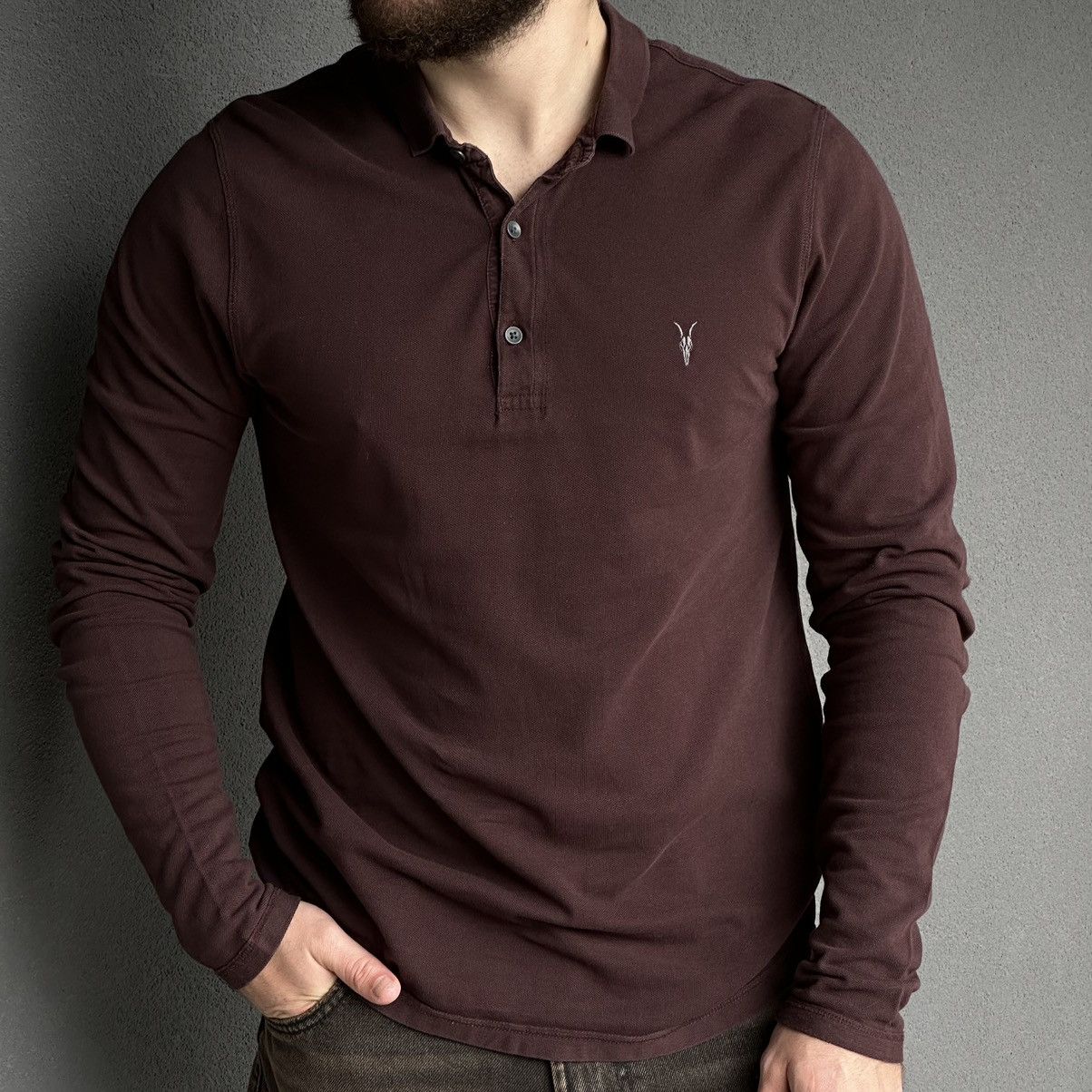 Allsaints Luxury Allsaints long-sleeve T-shirts Old Money Basic 00s Size US M / EU 48-50 / 2 - 2 Thumbnail