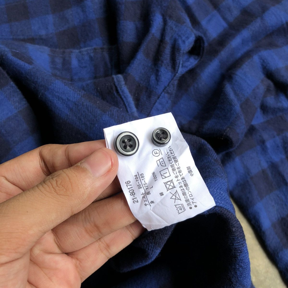 Sugar Cane 2000s Closshi Japan Flanel Plaid Long Slevee Shirt Button Up Size US XL / EU 56 / 4 - 13 Thumbnail