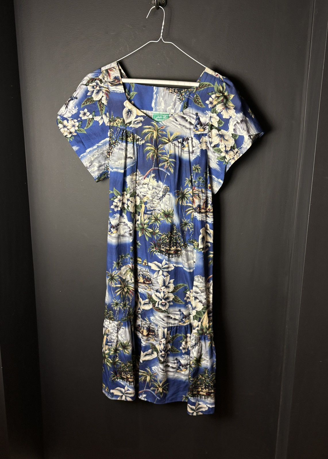 Vintage Vintage Hawaiian Dress Beach Dress Floral 80s Made in Hawaii Size M / US 6-8 / IT 42-44 - 10 Thumbnail