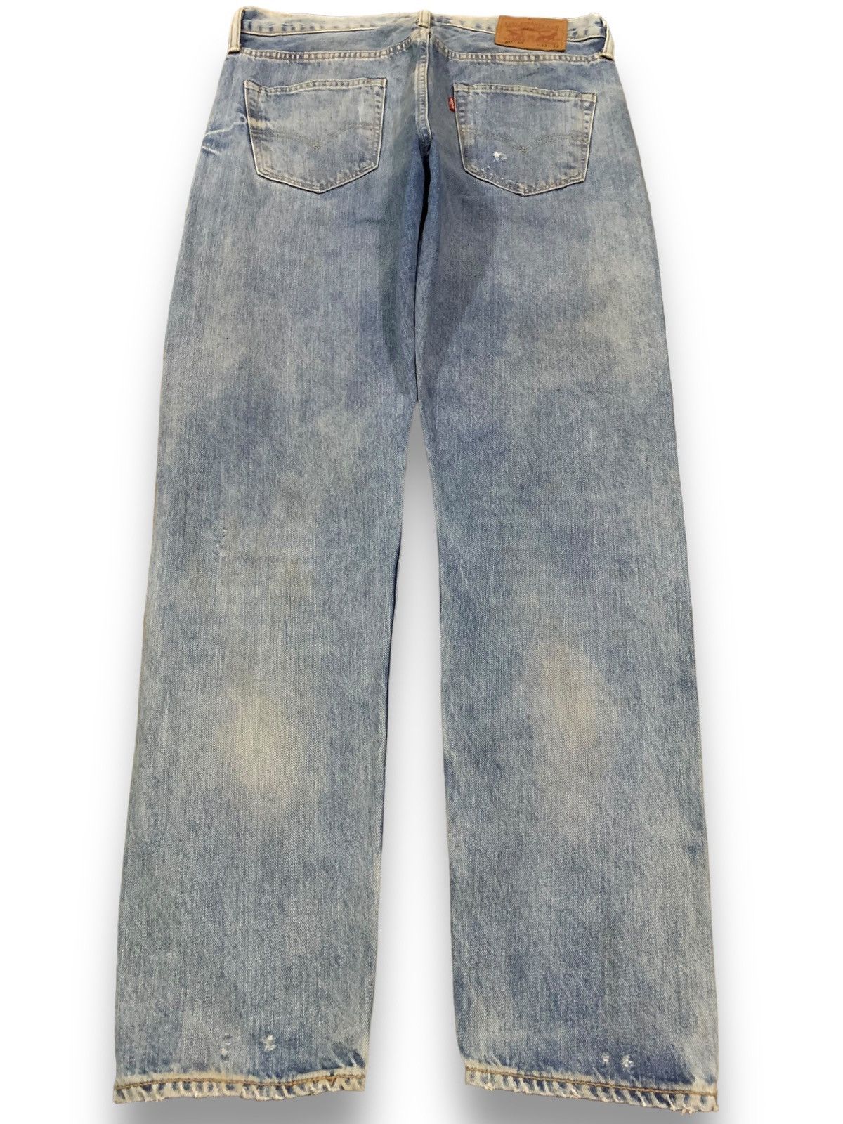 Levi's Vintage Clothing Vintage Y2K Levis 501CT Distressed Grunge Jeans Size 34x30 Size US 34 / EU 50 - 2 Thumbnail