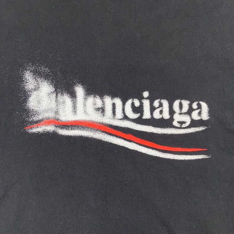 Balenciaga Balenciaga Blur coke short sleeve t-shirt 2503-Nextarrow Size US S / EU 44-46 / 1 - 5 Thumbnail