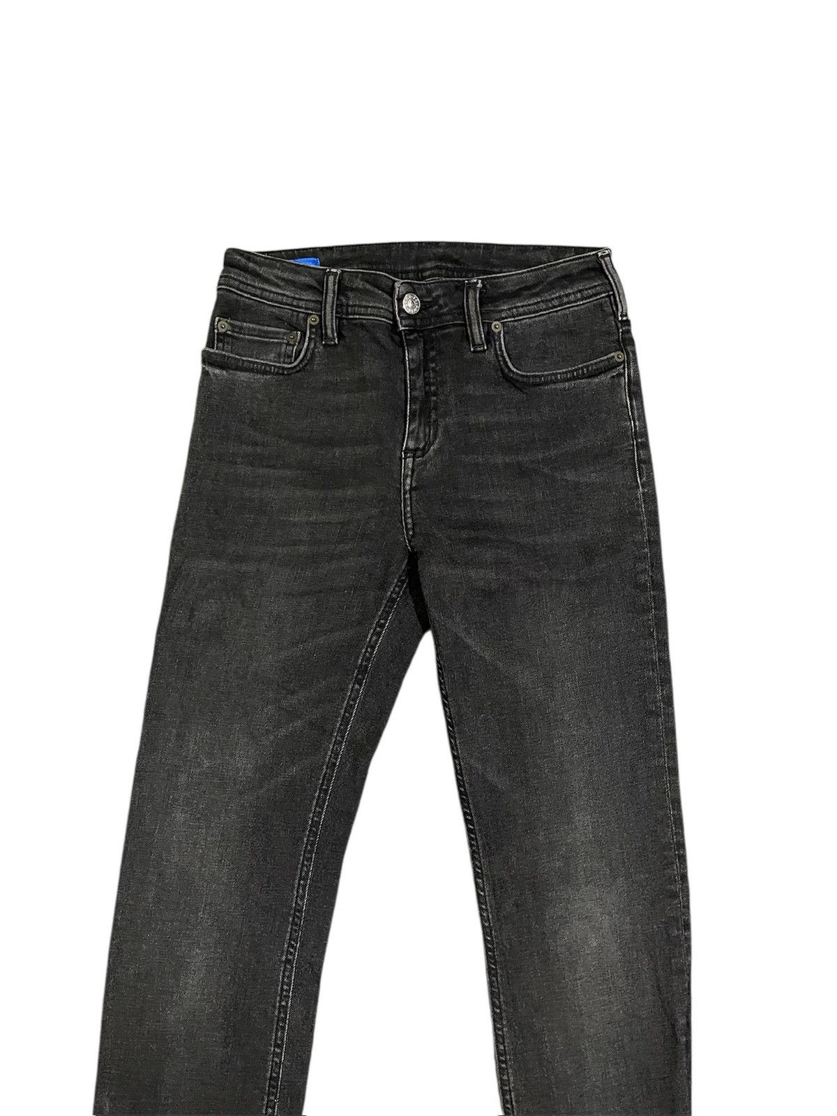 Acne Studios Bla Konst Climb Used Blk Jeans Denim Pants