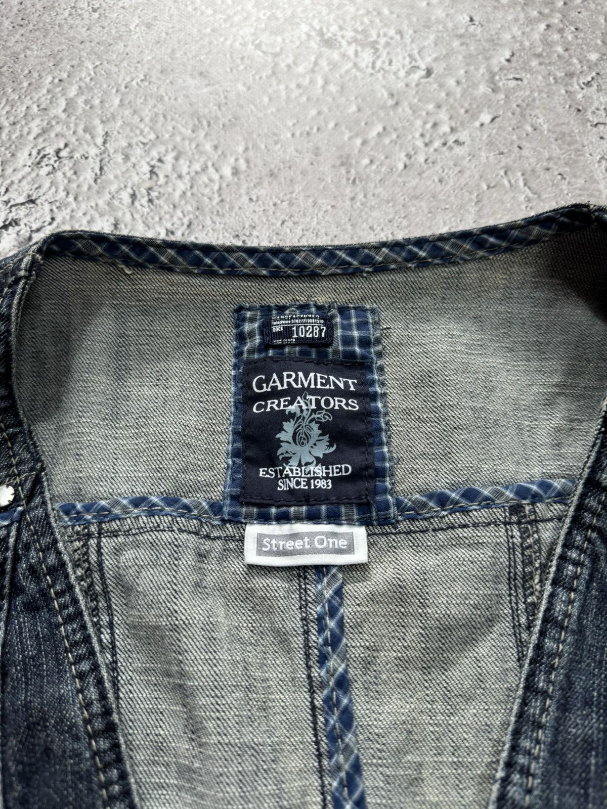 Other Vintage Cropped Denim Vest Women Biker Moto Y2K Blue Jean Size S / US 4 / IT 40 - 5 Thumbnail