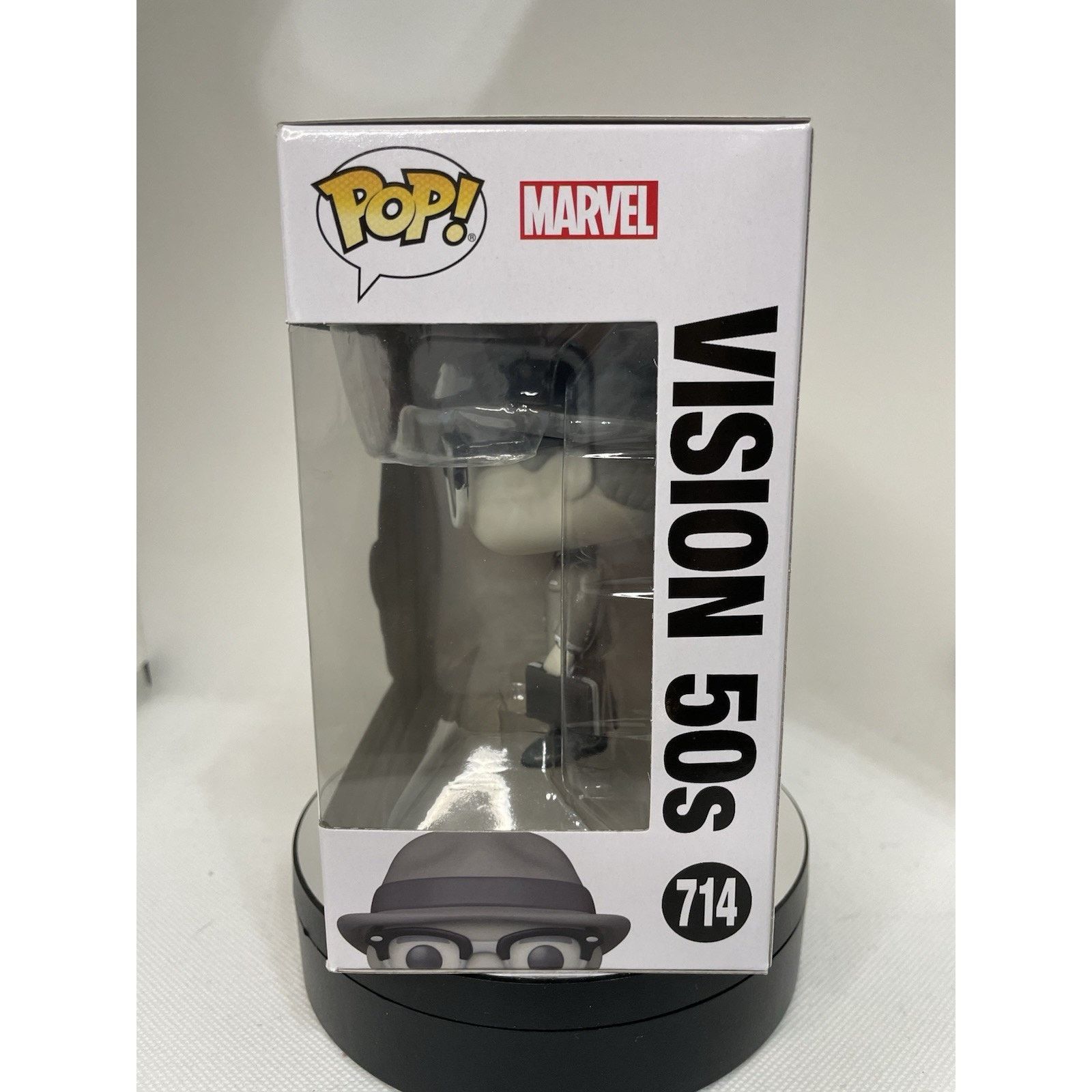 Other Funko Pop 50's Vision (Black & White) #714 - Wandavision Size ONE SIZE - 3 Thumbnail