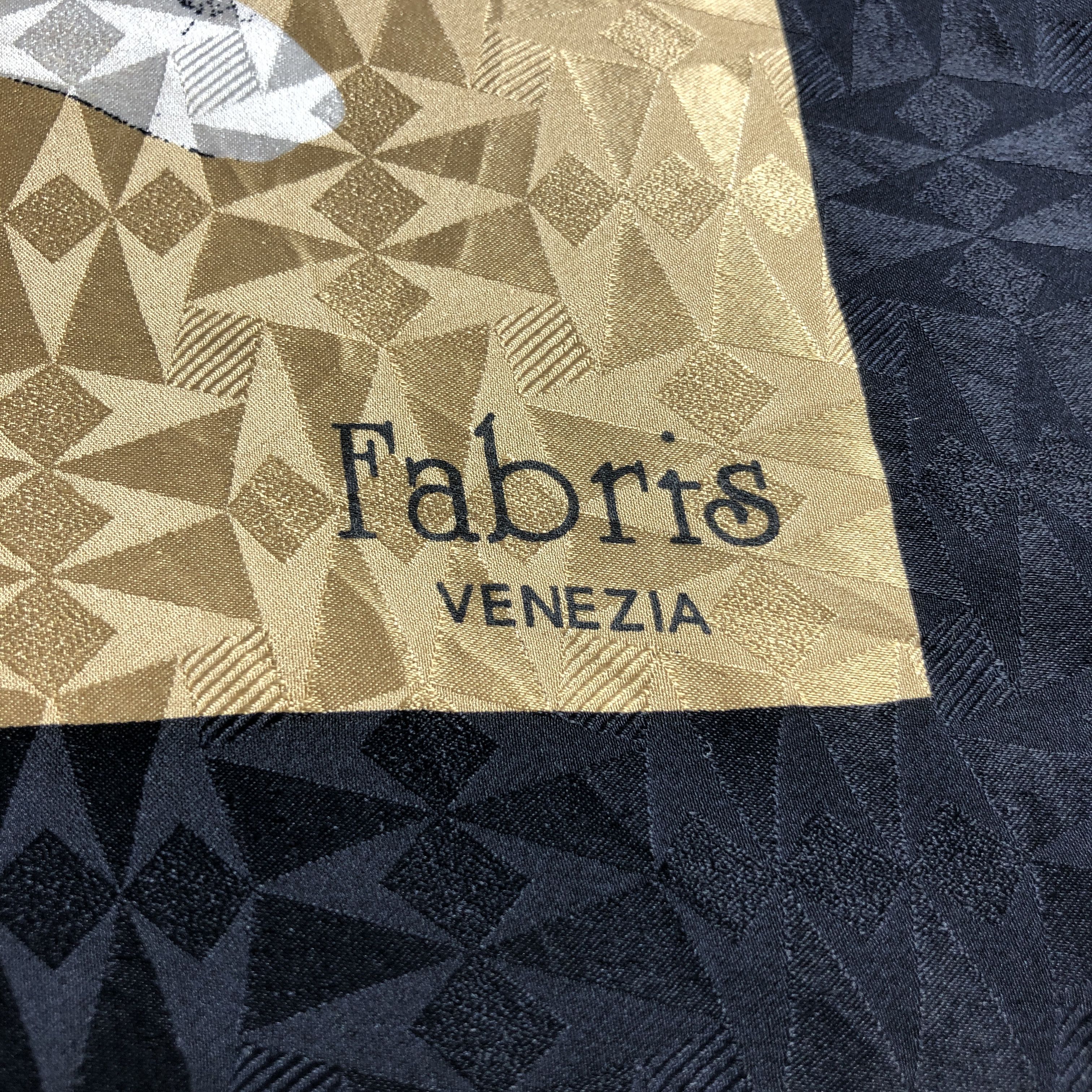 Vintage Fabris Venezia Floral Silk Scarf M1186 Size ONE SIZE - 4 Thumbnail