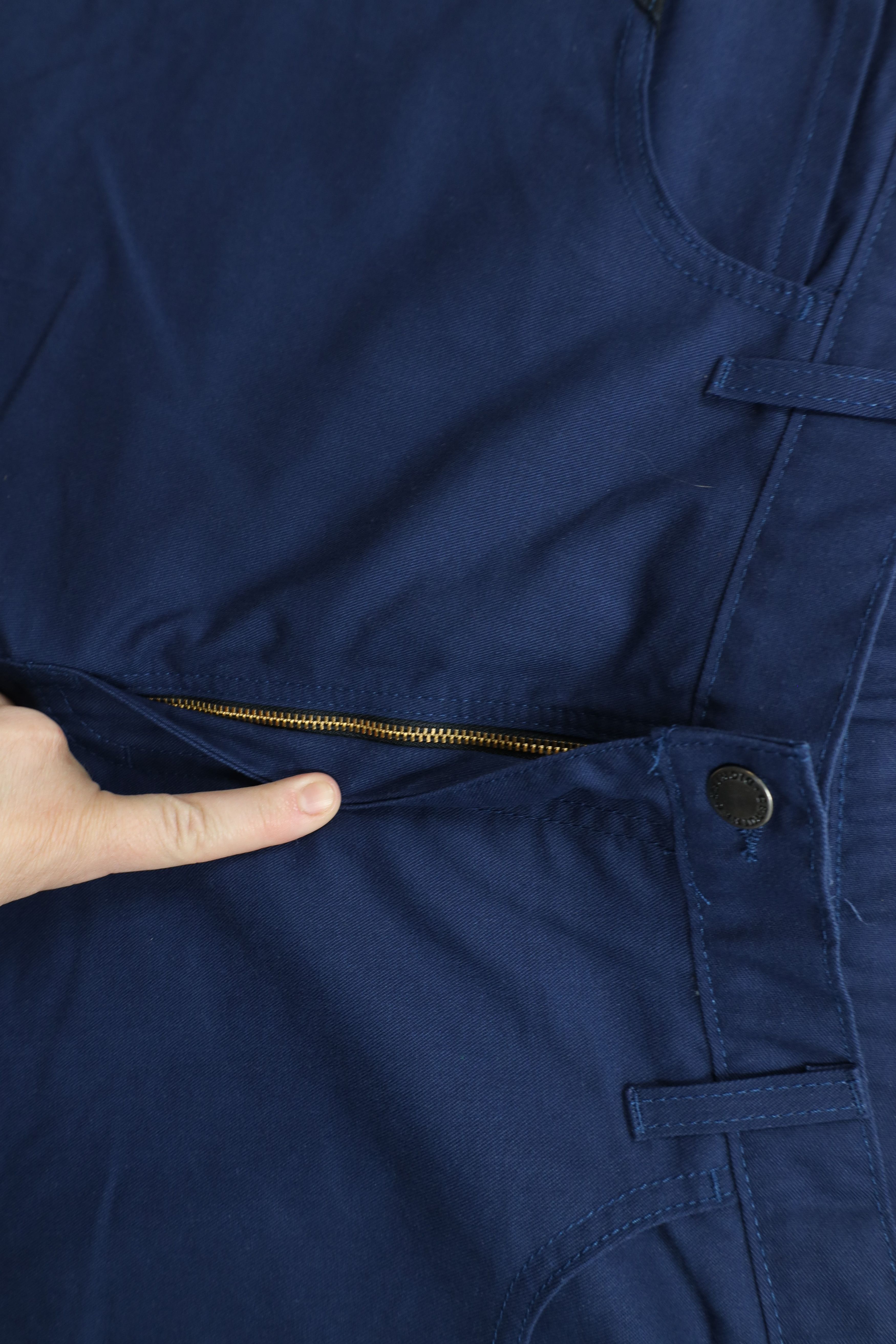 Dickies × Vintage Vintage Y2K Dickies Reinforced Workwear Shorts Navy Blue Size US 40 / EU 56 - 5 Thumbnail