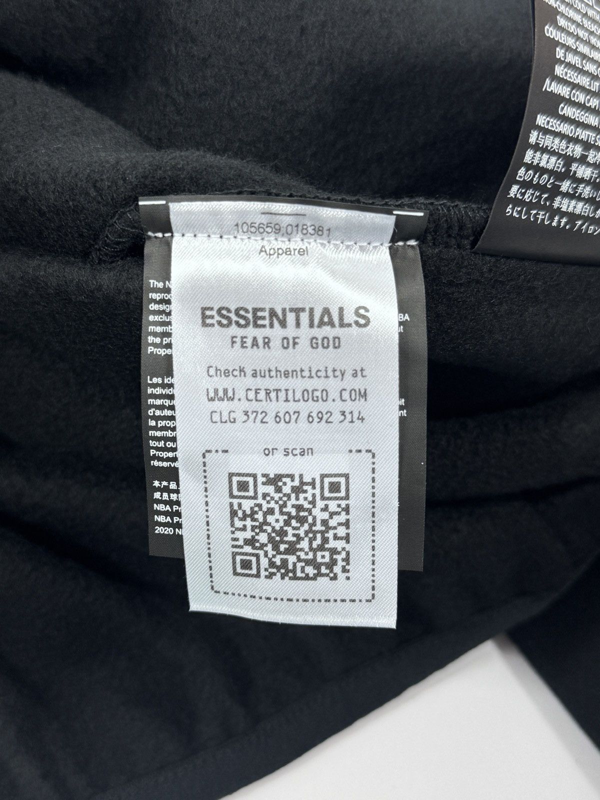 Essentials × NBA LOGO OVERSIZED HOODIE Size US S / EU 44-46 / 1 - 8 Thumbnail