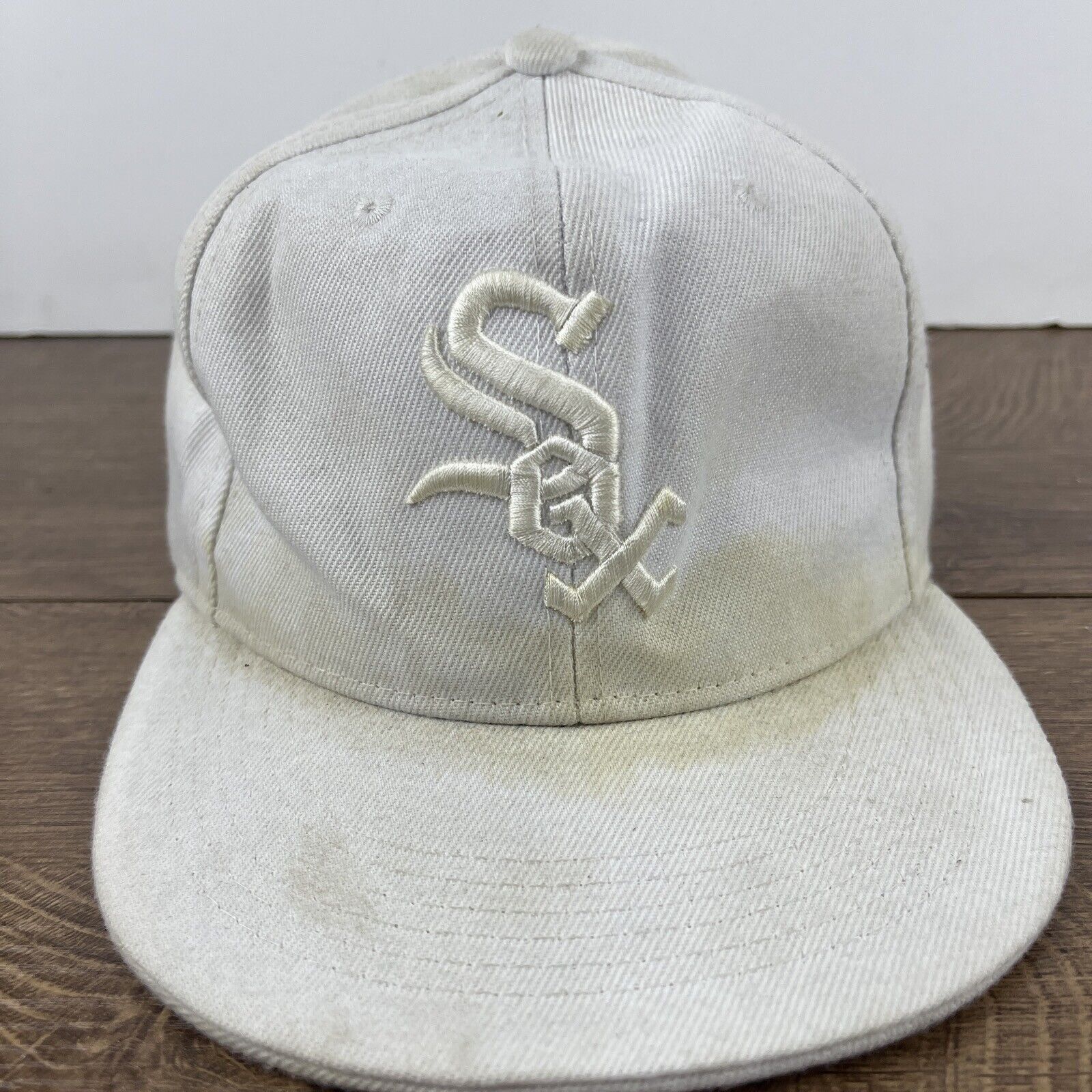 Other Chicago White Sox Hat White Hat Adjustable Snapback Adult Si Size ONE SIZE - 6 Thumbnail