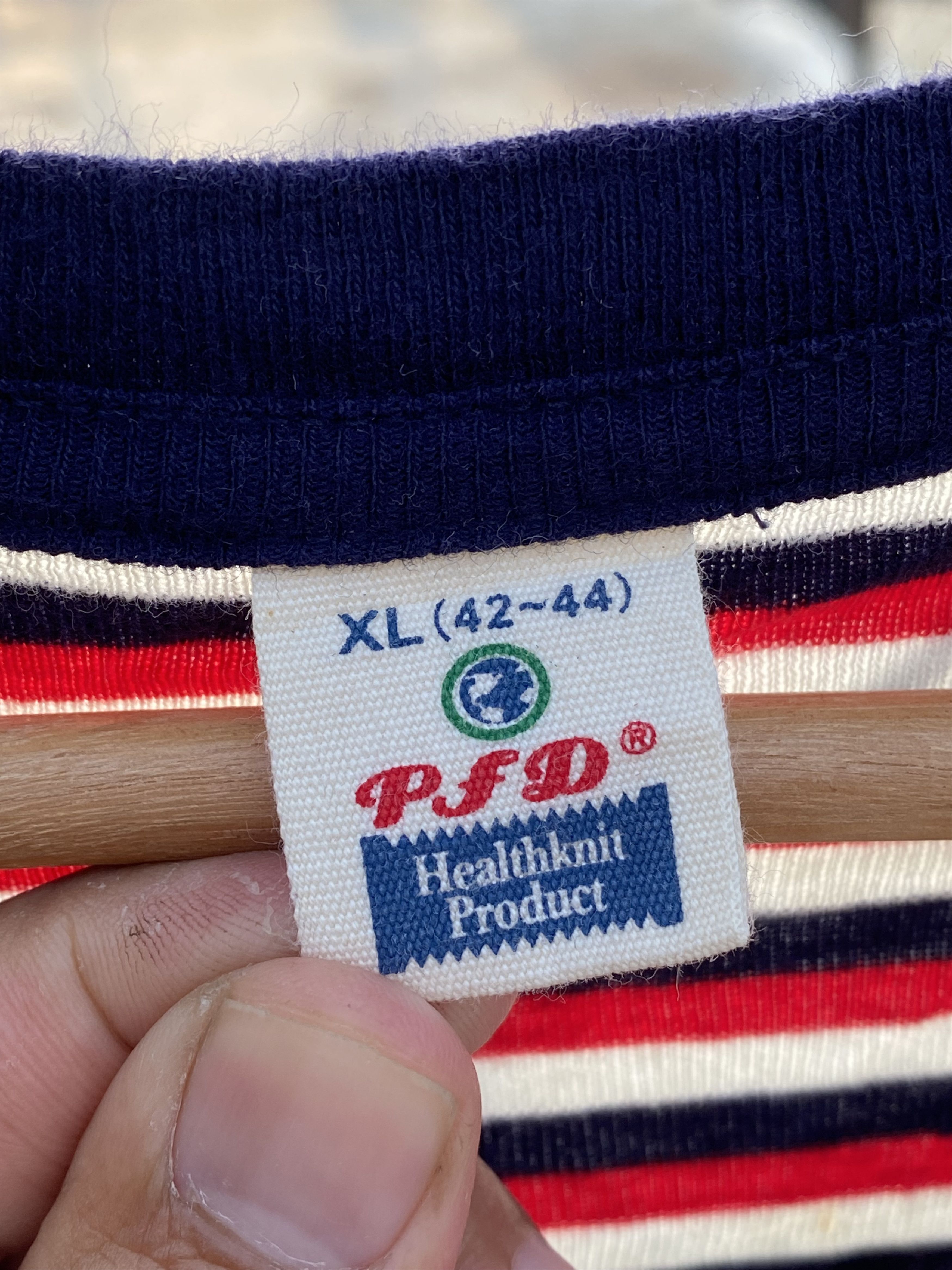 Japanese Brand PSD Healthknit Product breton striped shirts Size XL / US 12-14 / IT 48-50 - 6 Thumbnail