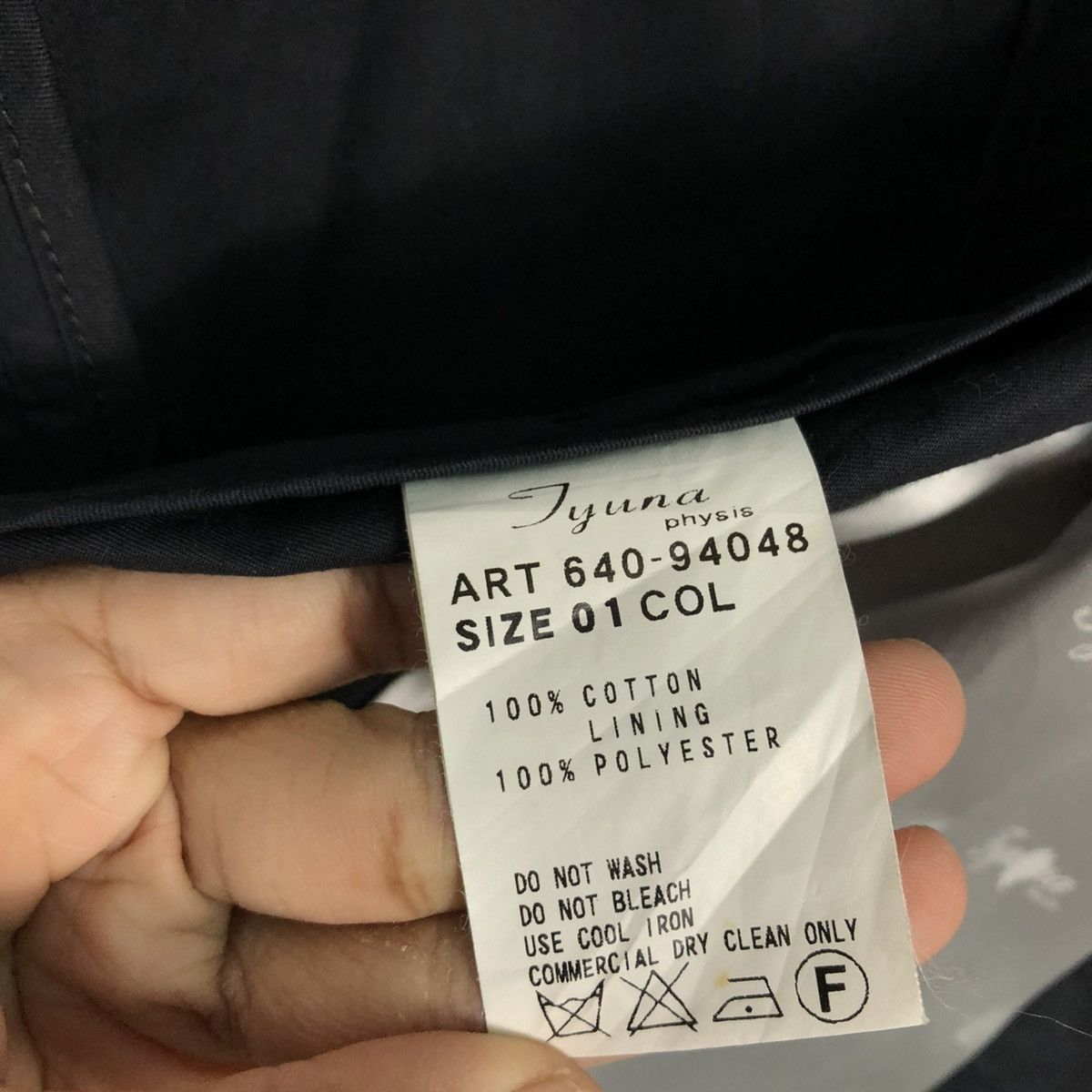 Japanese Brand 🔥CROPED BIKER JACKET DOUBLE BREAST TYU NA MADE IN JAPAN Size US S / EU 44-46 / 1 - 21 Thumbnail