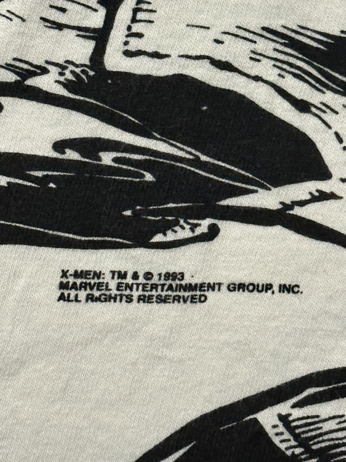 Cartoon Network × Marvel Comics Vintage 90s 1993 Marvel Xmen AOP Shirt Youth XL Adult Small Size US S / EU 44-46 / 1 - 14 Thumbnail