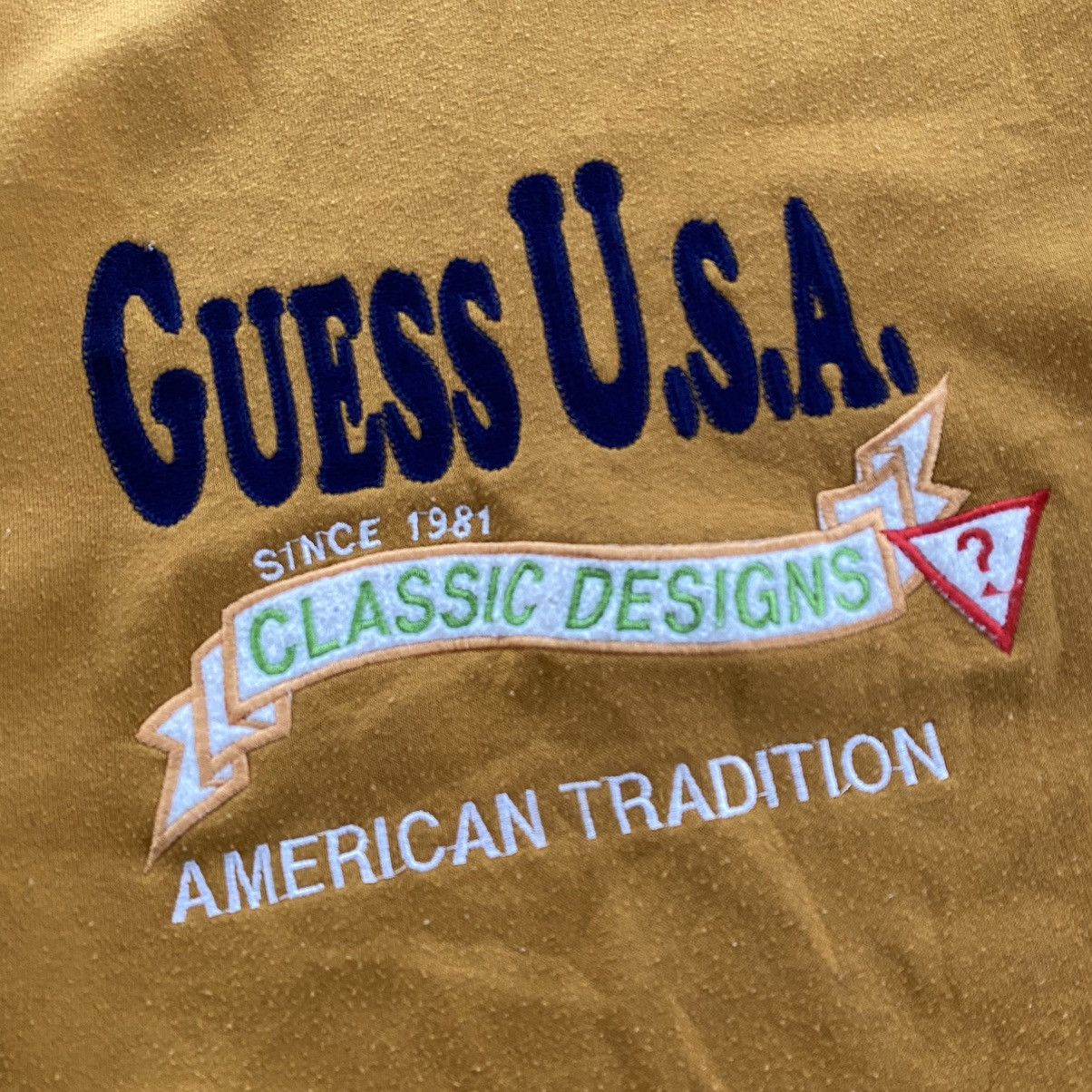 Guess GUESS Classic Embroidery Design Crewneck Sweatshirt Size US S / EU 44-46 / 1 - 4 Thumbnail