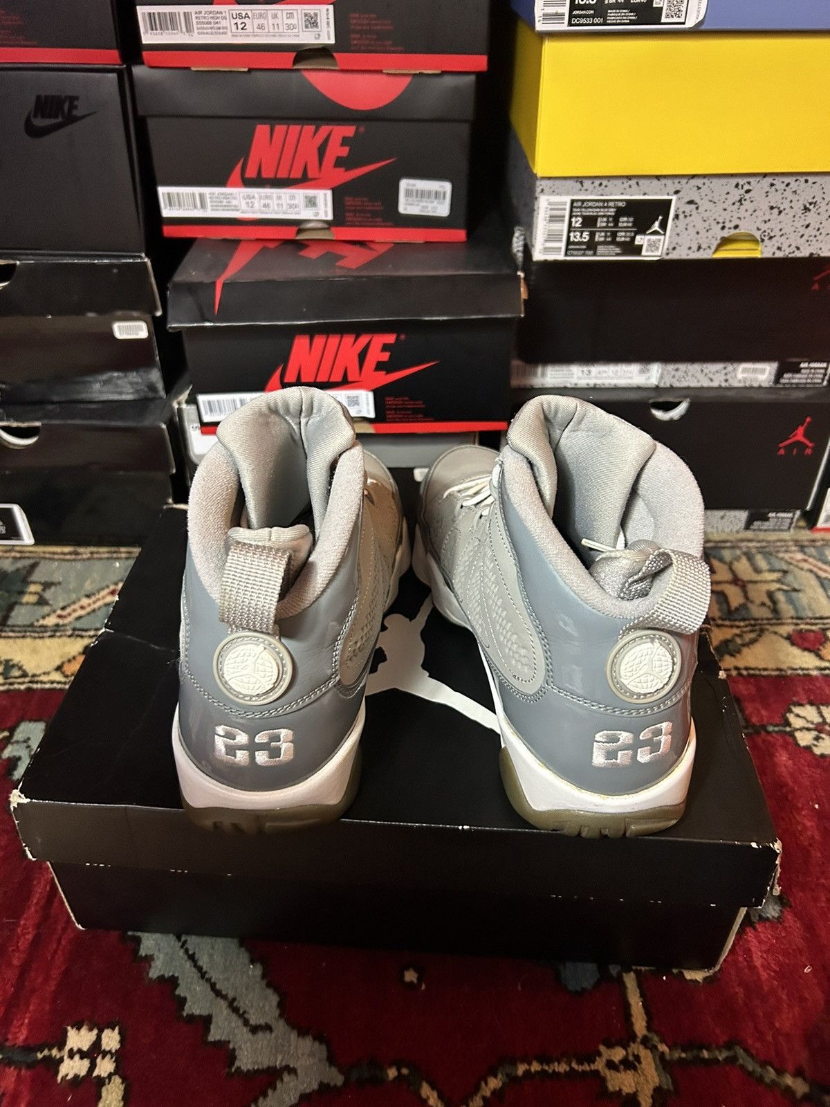 Jordan Brand Jordan 9 Cool grey size 8 2012 Size US 8 / EU 41 - 5 Thumbnail