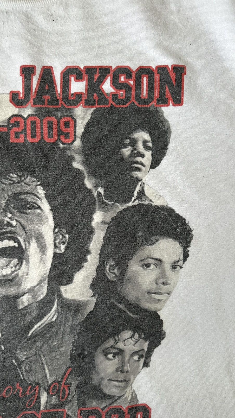 Fruit Of The Loom VINTAGE MICHAEL JACKSON TRIBUTE TEE Size US XXL / EU 58 / 5 - 5 Thumbnail
