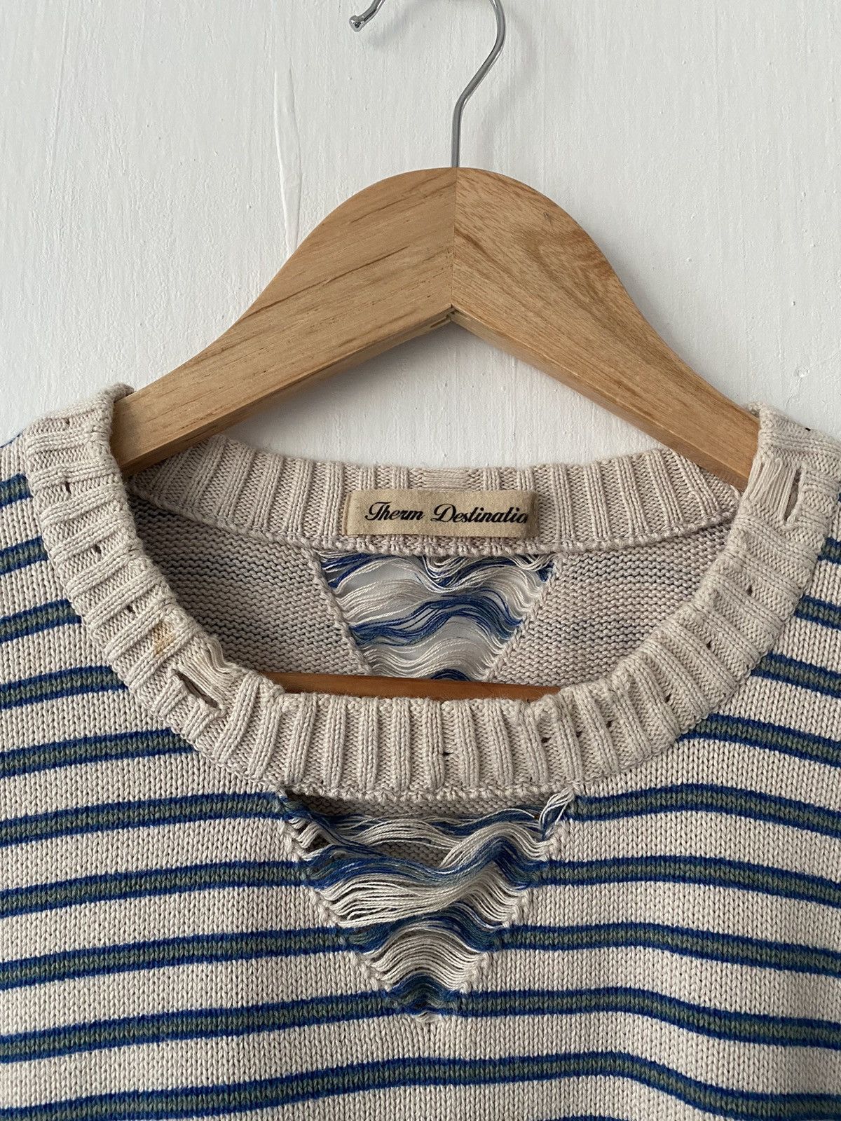 Japanese Brand Therm Destination Knitwear Size US XL / EU 56 / 4 - 8 Thumbnail