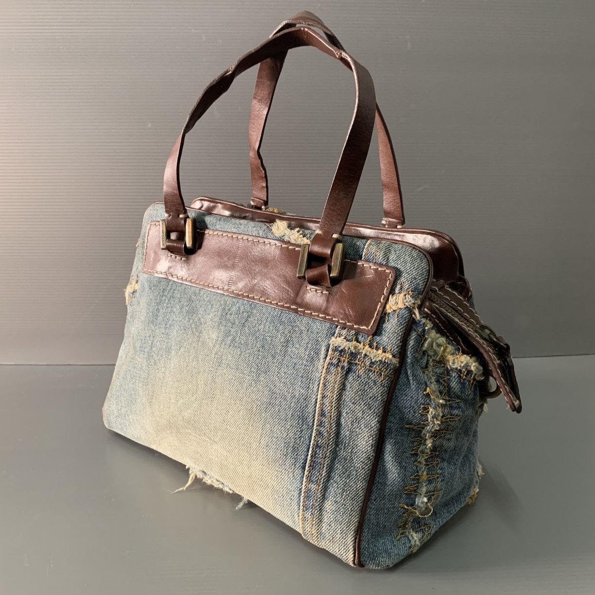 Dolce & Gabbana Dolce & Gabbana Denime Handbag Size ONE SIZE - 2 Thumbnail