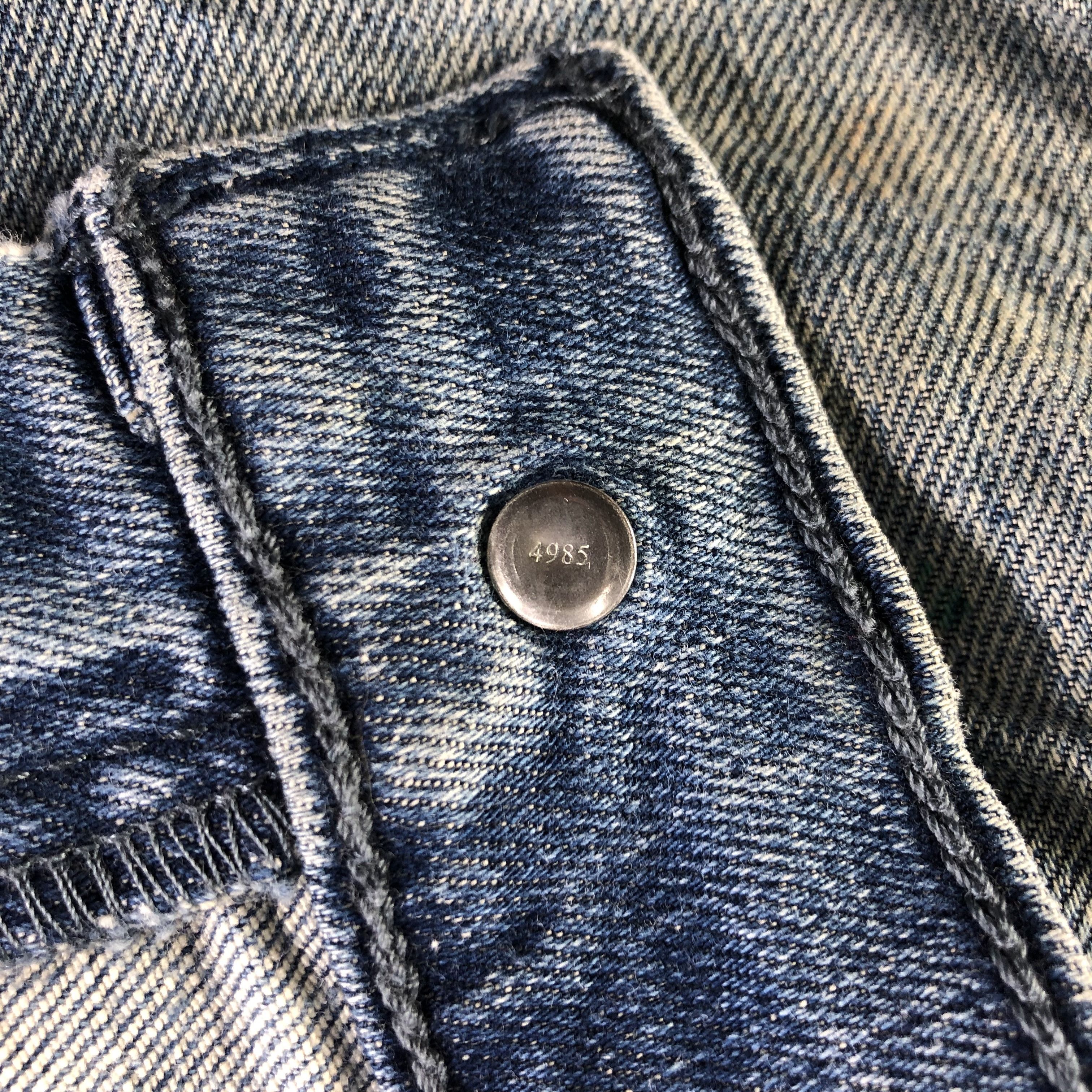 Levi's Vintage Blue Wash Levis 514 Jeans-J4484 Size US 35 - 9 Thumbnail