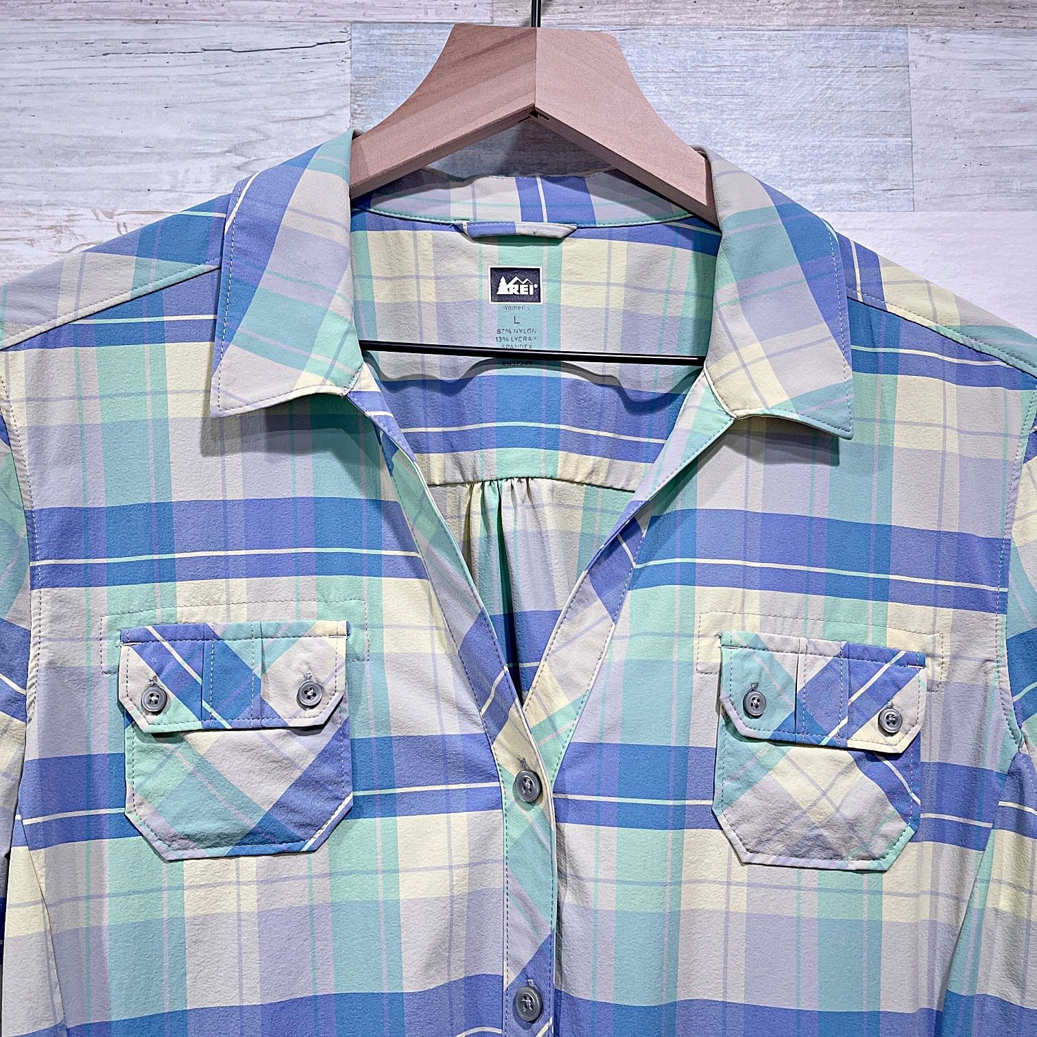 Rei REI Northway Long Sleeve Shirt Hiking Travel Womens Large Size L / US 10 / IT 46 - 3 Thumbnail