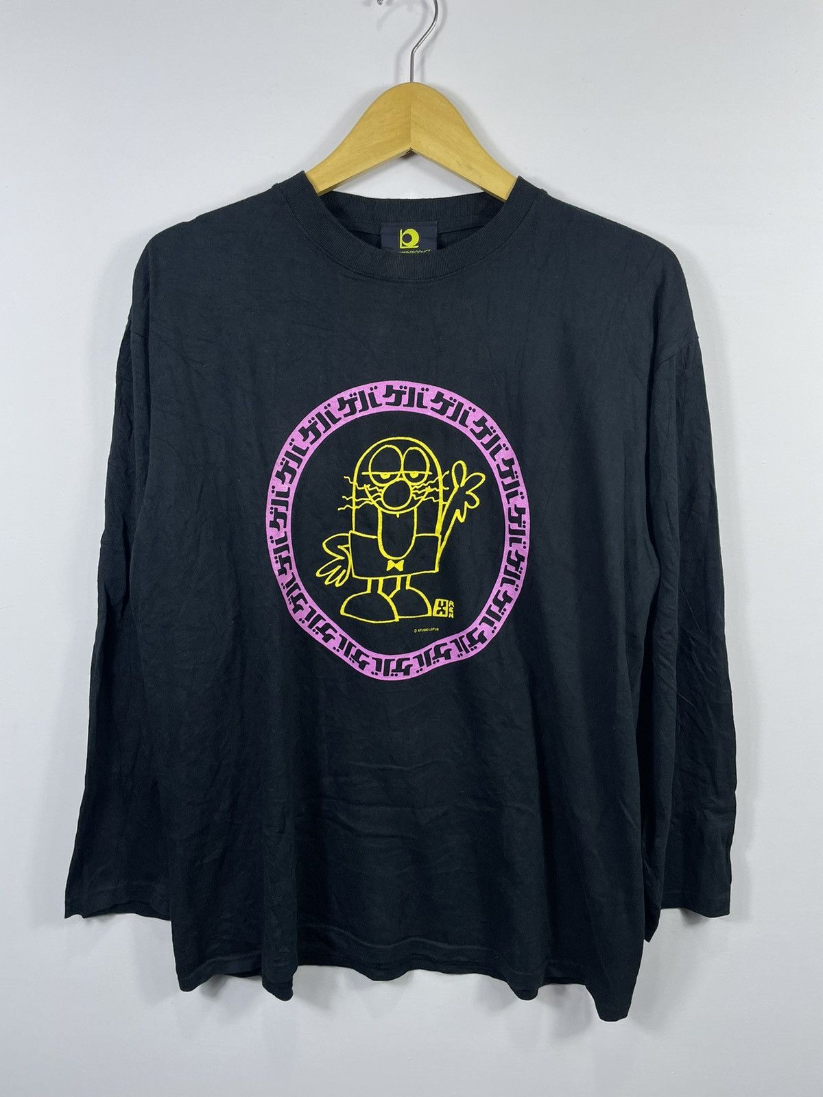 Anime × Cartoon Network × Vintage RARE Vintage Cartoon REN longsleeve Size US L / EU 52-54 / 3 - 1 Thumbnail