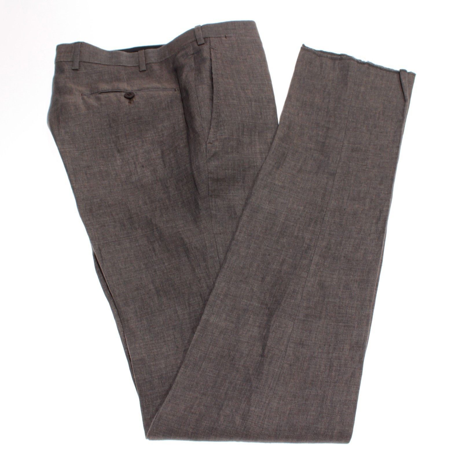 Isaia isaia New with tags Dress Pants Size 30 US In Brown Size US 30 / EU 46 - 2 Thumbnail