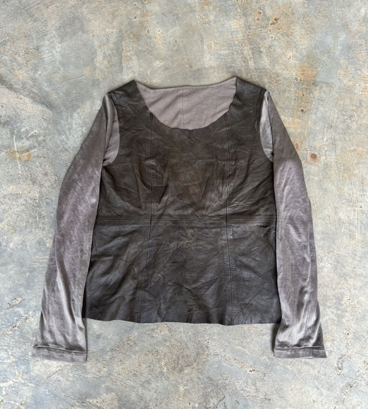 Other Vintage Opium Women Leather Style Longsleeve Size S / US 4 / IT 40 - 1 Thumbnail