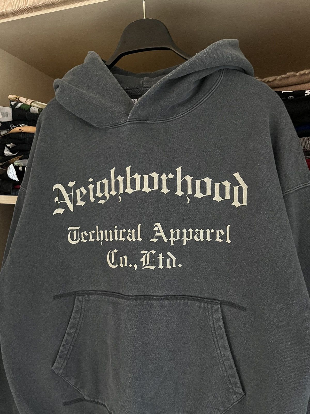Neighborhood Rare Neighborhood Washed Hoodie y2K Size US S / EU 44-46 / 1 - 2 Thumbnail