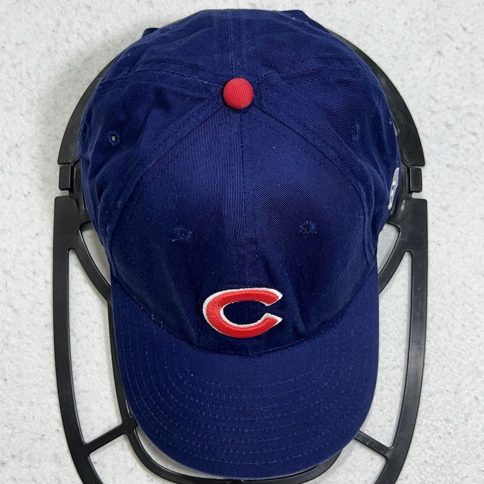 New Era New Era MLB Chicago Cubs Adjustable Baseball Cap C Logo Hat Size ONE SIZE - 8 Thumbnail