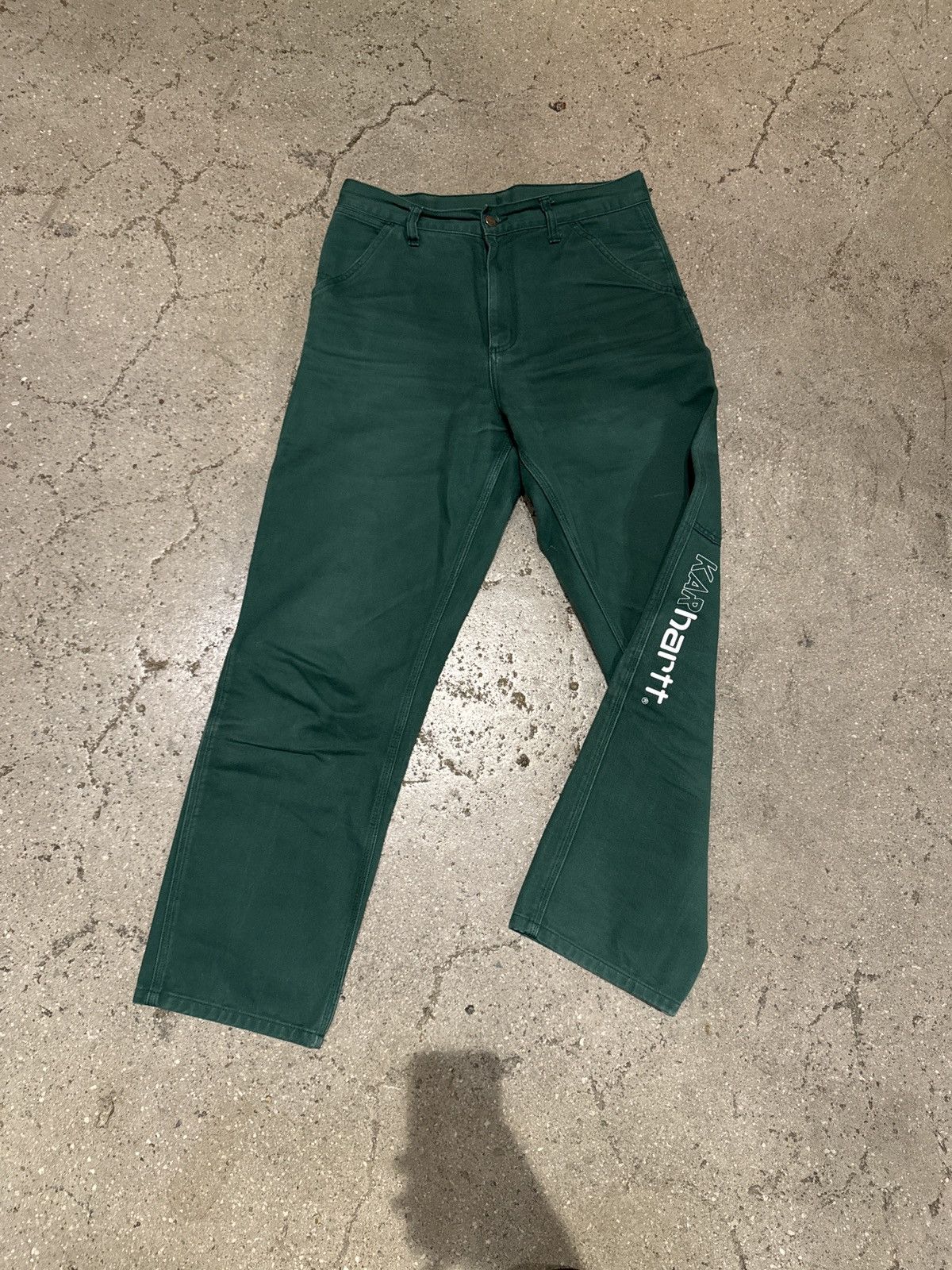 Carhartt Wip × Kar Karhart L’Art D’Lautomobile x Carhartt Work Pants Size US 30 / EU 46 - 2 Thumbnail