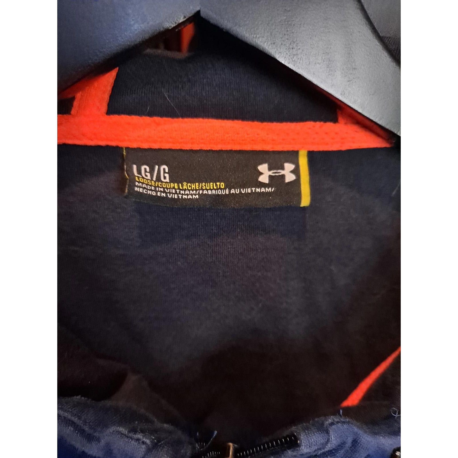 Under Armour Under Armour Blue Full Zip Jacket Size Large Size US L / EU 52-54 / 3 - 3 Thumbnail