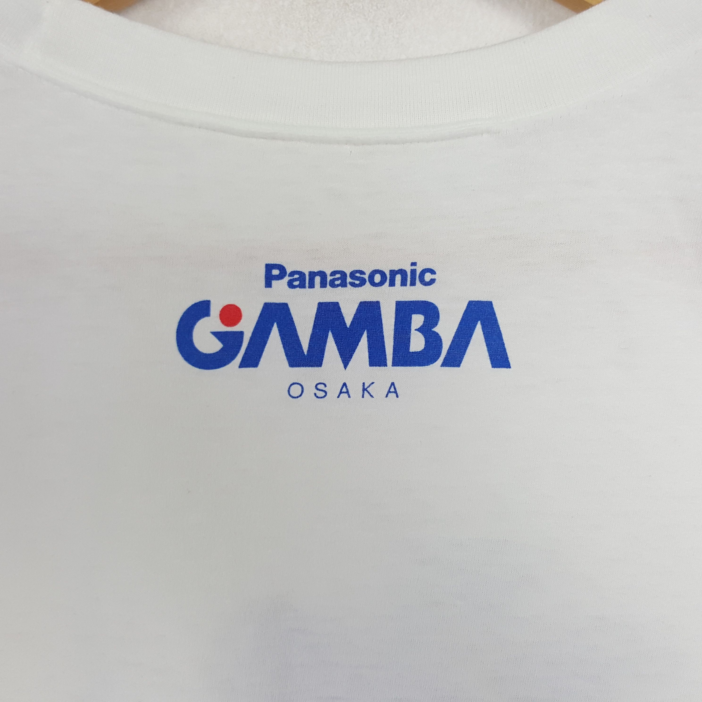 Vintage Vintage Panasonic Gamba Osaka Susumu Matsushita Tshirt Size US M / EU 48-50 / 2 - 4 Thumbnail