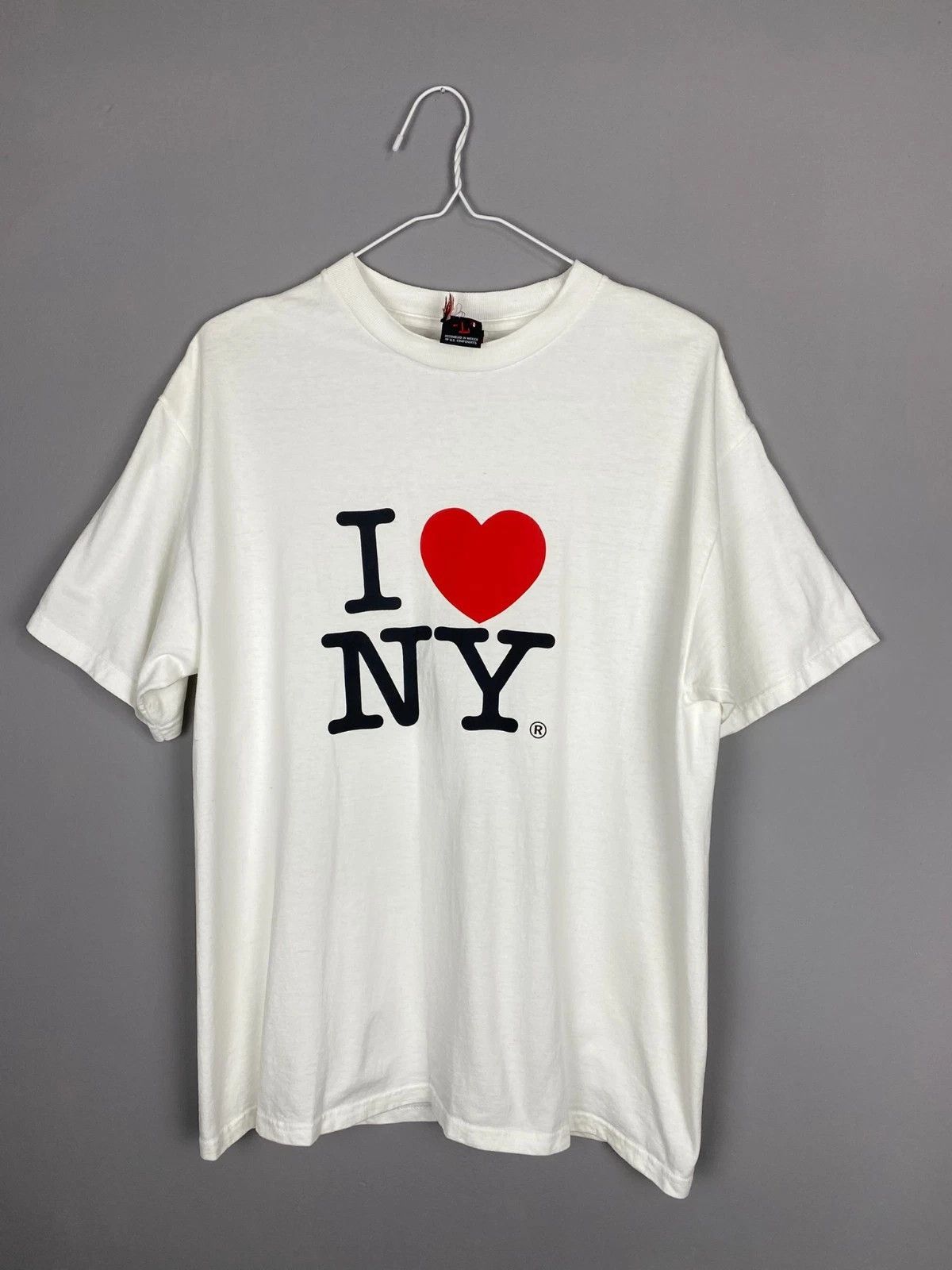 Stussy Stussy Vintage I Heart New York Mens Shirt Cotton 90s Retro Size US L / EU 52-54 / 3 - 1 Thumbnail