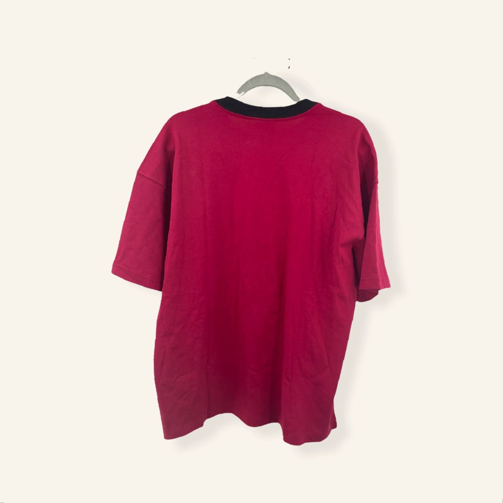 Nike Nike Sportswear T-Shirt Mens Size M Burgundy/Black CU3571-620 Size US M / EU 48-50 / 2 - 2 Thumbnail