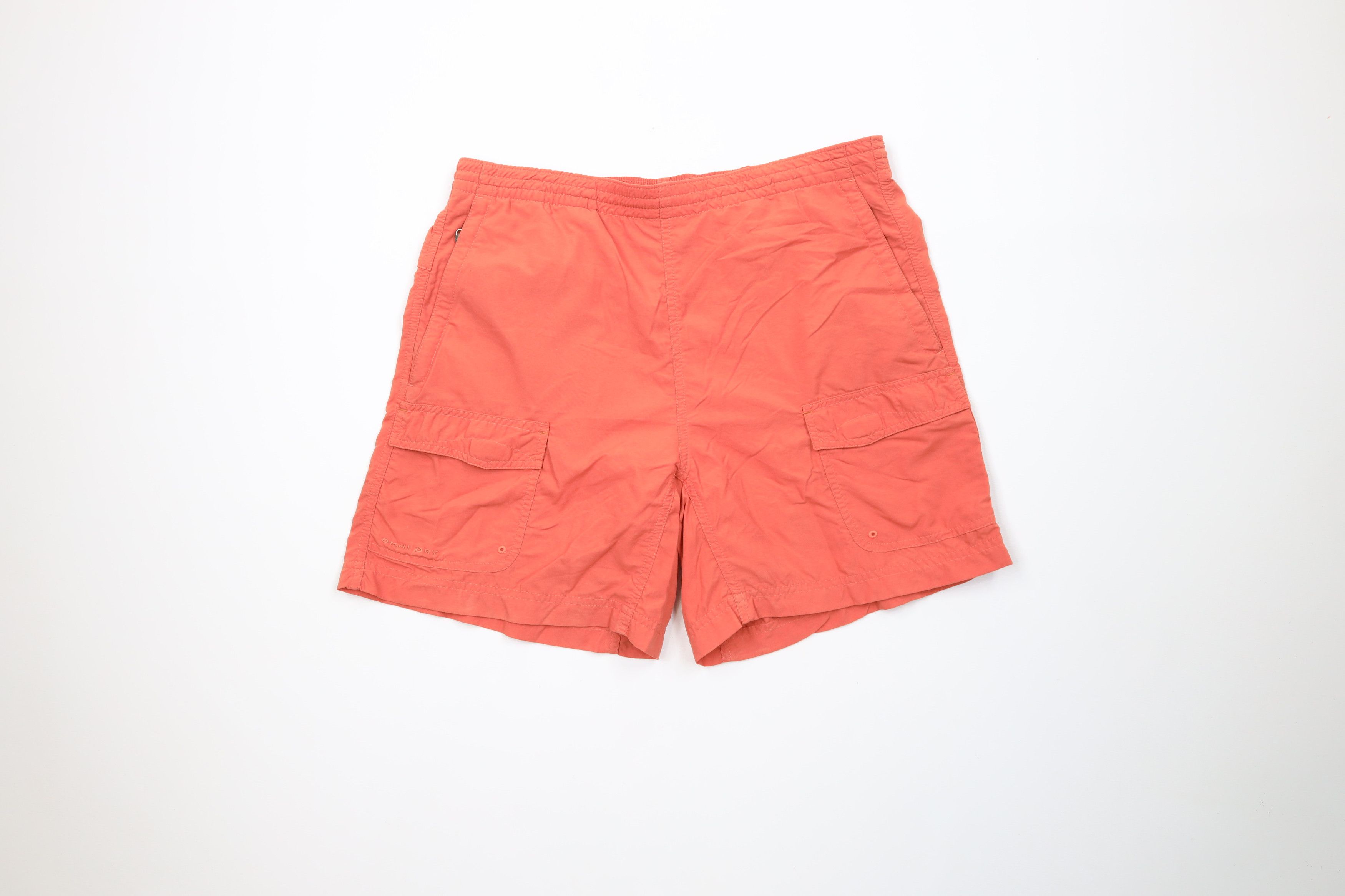 Columbia Vintage Columbia Above Knee Trekking Cargo Shorts Salmon Size 30" / US 8 / IT 44 - 1 Thumbnail