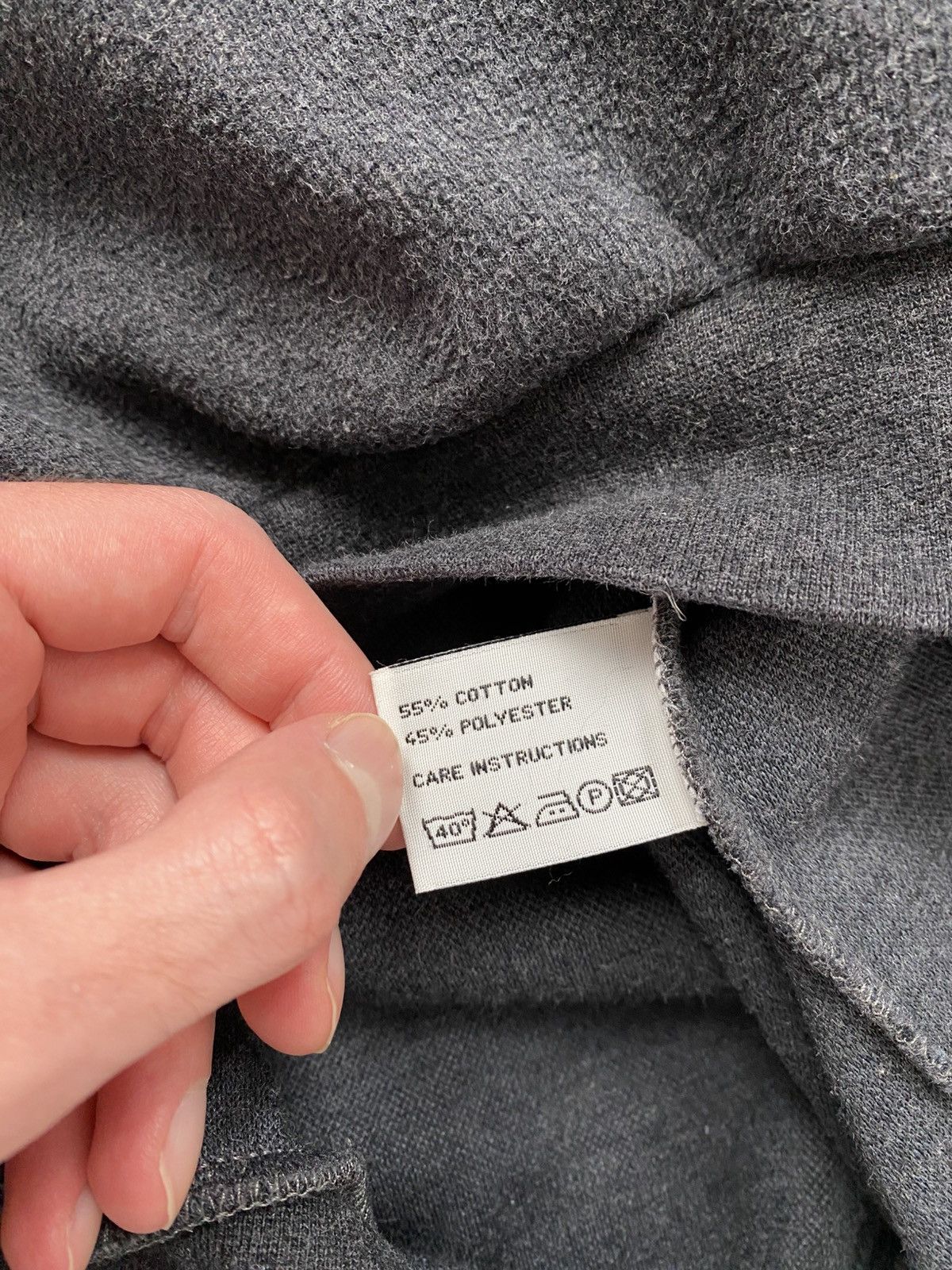 Vintage YSL Pour Home gray sweater Size US XL / EU 56 / 4 - 8 Thumbnail