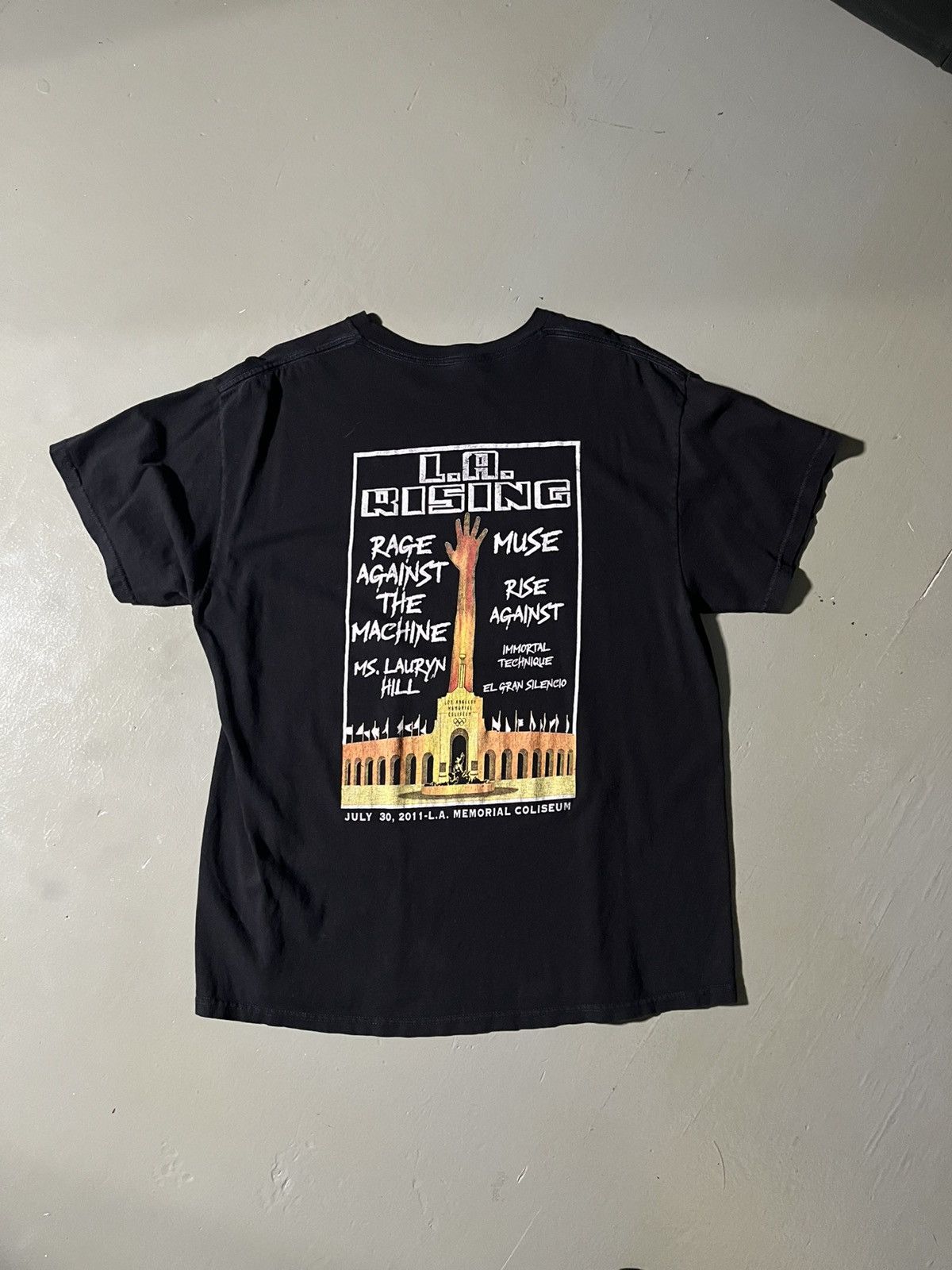 Other Rage Against the Machine “L.A. Rising” event t-shirt Size US XL / EU 56 / 4 - 4 Thumbnail