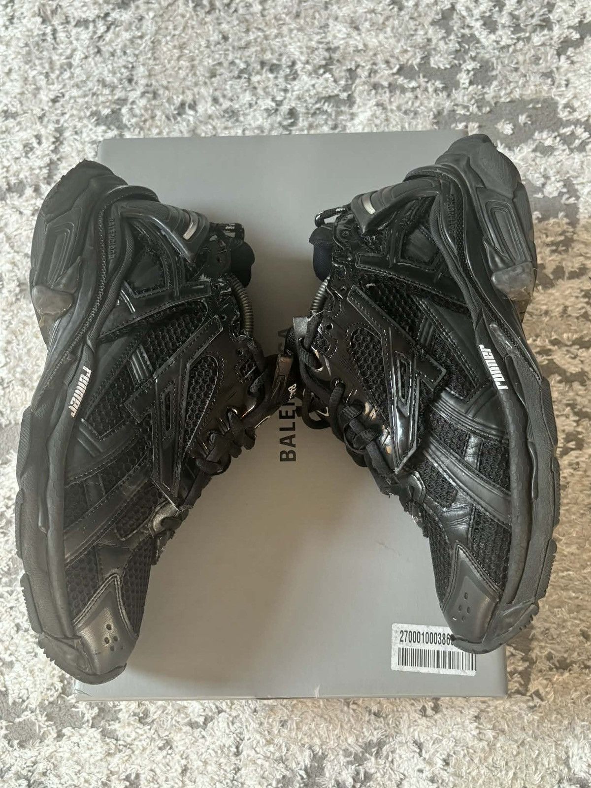 Balenciaga Balenciaga Runner Black 43 US 10 Size US 10 / EU 43 - 4 Thumbnail