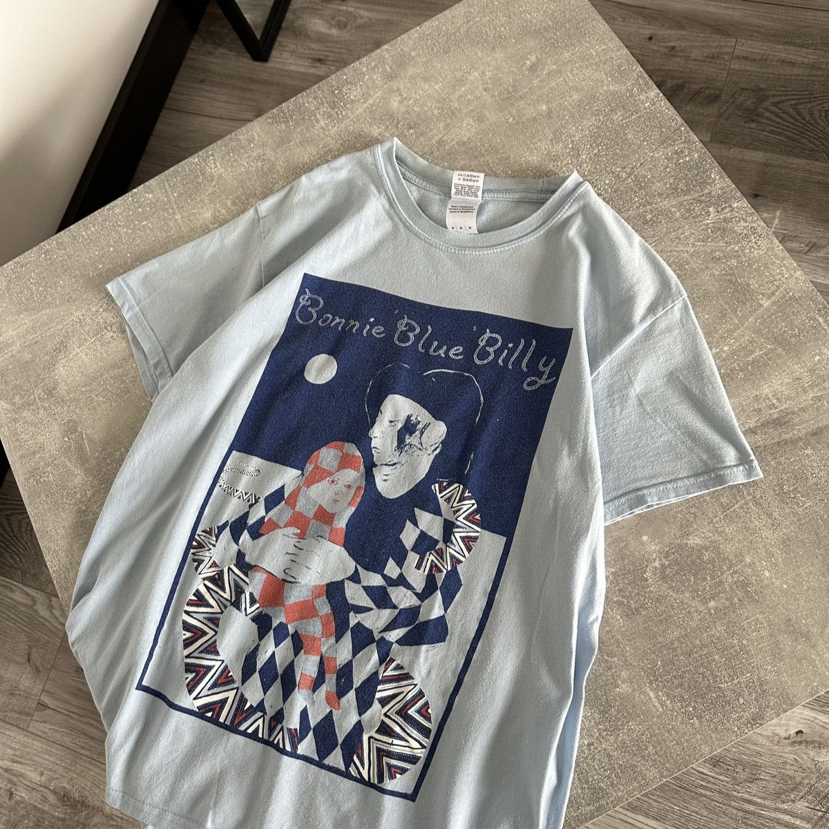 Vintage Vintage 00s Bonnie Blue Billy rare art tee y2k Kid Moon band Size US M / EU 48-50 / 2 - 3 Thumbnail