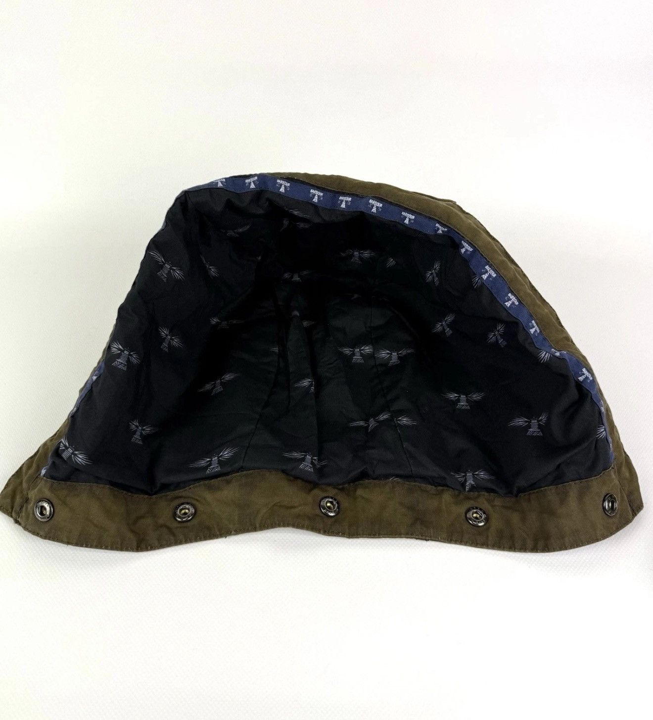Barbour Barbour Wax Hood Khaki Green Cotton Top From Jacket Size ONE SIZE - 5 Thumbnail