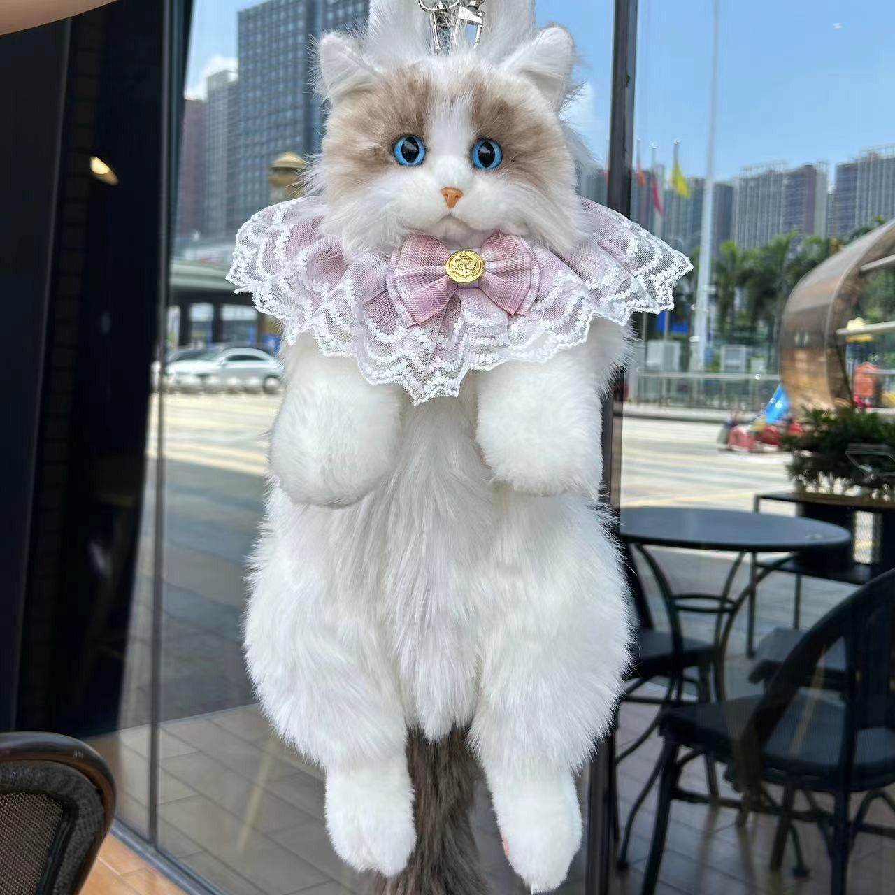Japanese Brand Ragdoll Backpack Kitten Plush Doll Size ONE SIZE - 4 Thumbnail