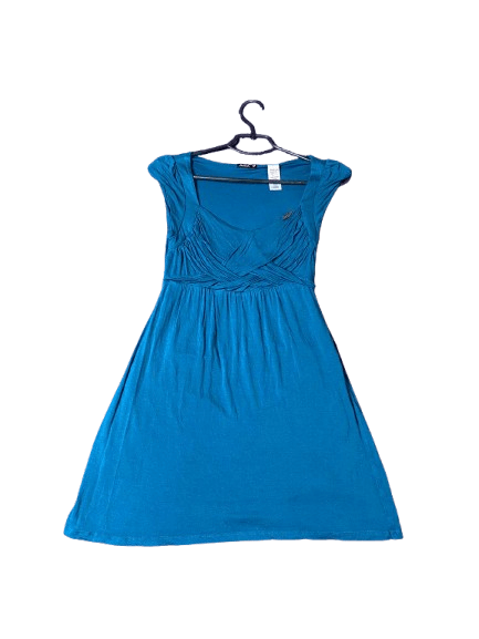 Miss Sixty Vintage Killah Miss Sixty Turquoise Midi Dress Size S Size S / US 4 / IT 40 - 1 Thumbnail