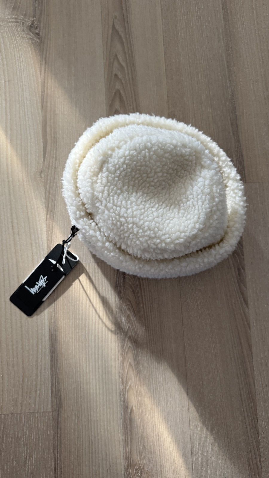 Stussy Stussy White Fleece Russian Ushanka Hat Size ONE SIZE - 3 Thumbnail