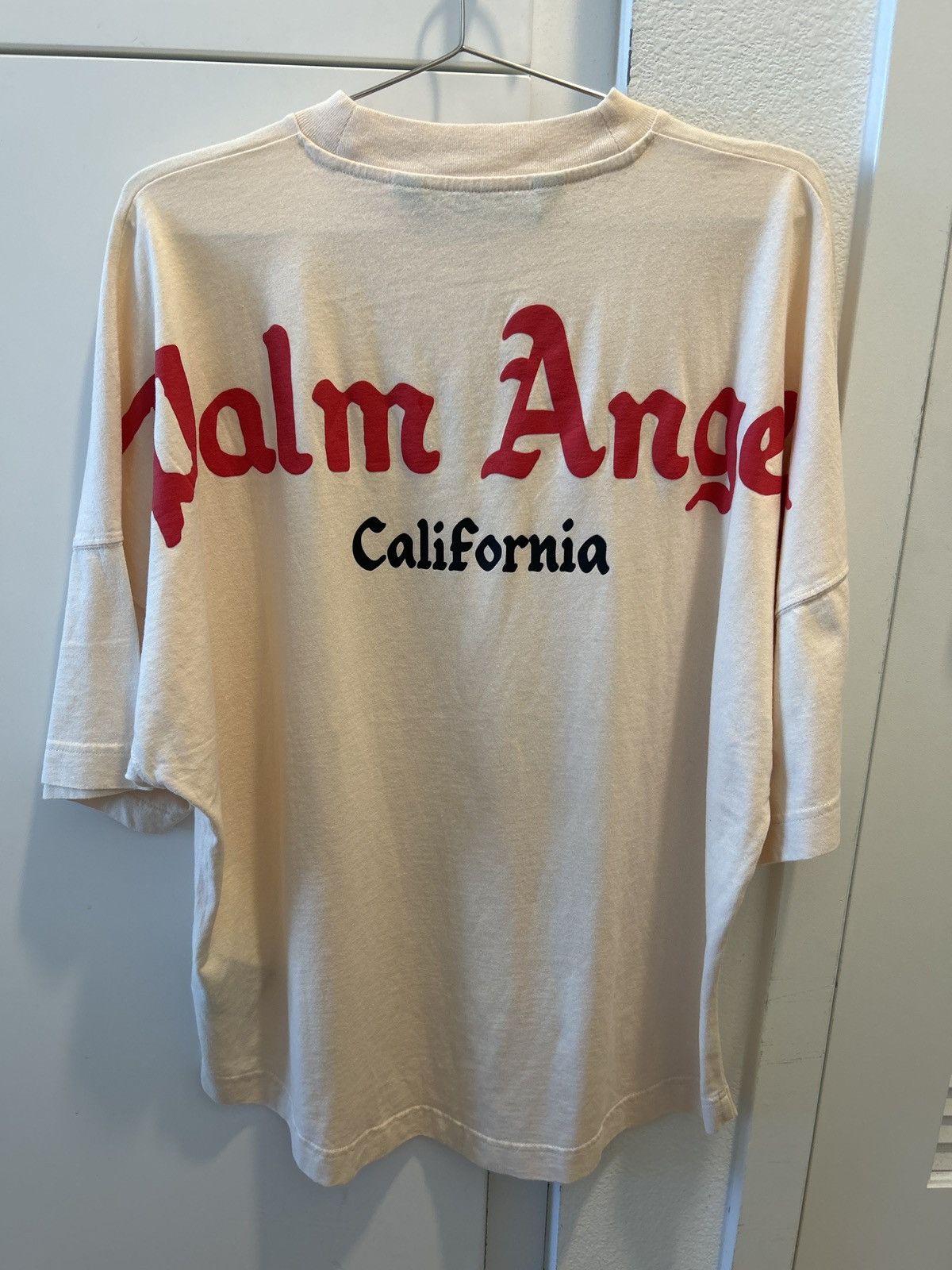 Palm Angels Palm Angels Greetings from California Oversized Tee Size US S / EU 44-46 / 1 - 1 Thumbnail