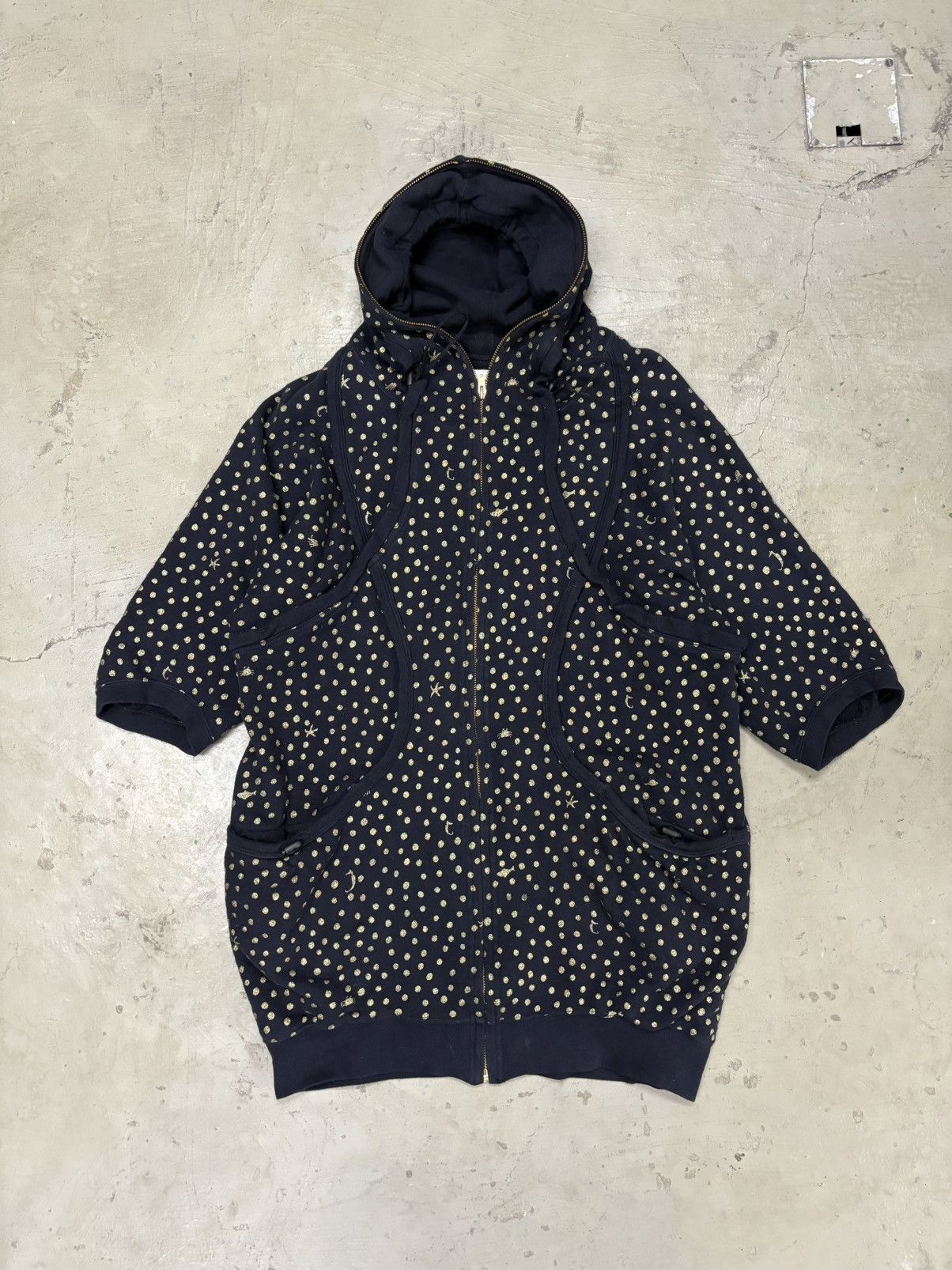 Issey Miyake Last Drop Tsumori Chisato hoodie jacket full zip polka dot Size US M / EU 48-50 / 2 - 5 Thumbnail