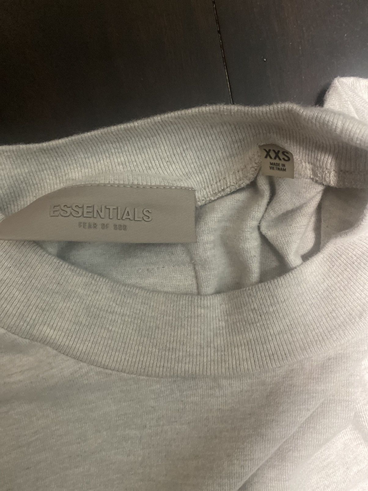 Essentials FOG Essentials T-Shirt - Light Oatmeal Size US XXS / EU 40 - 3 Thumbnail