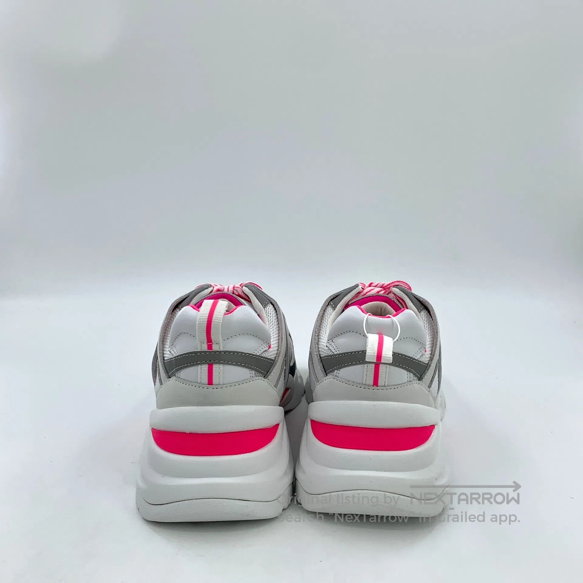 ASH ASH White Laced Casual Flat Dad Shoes| Size US 9.5 / IT 39.5 - 4 Thumbnail