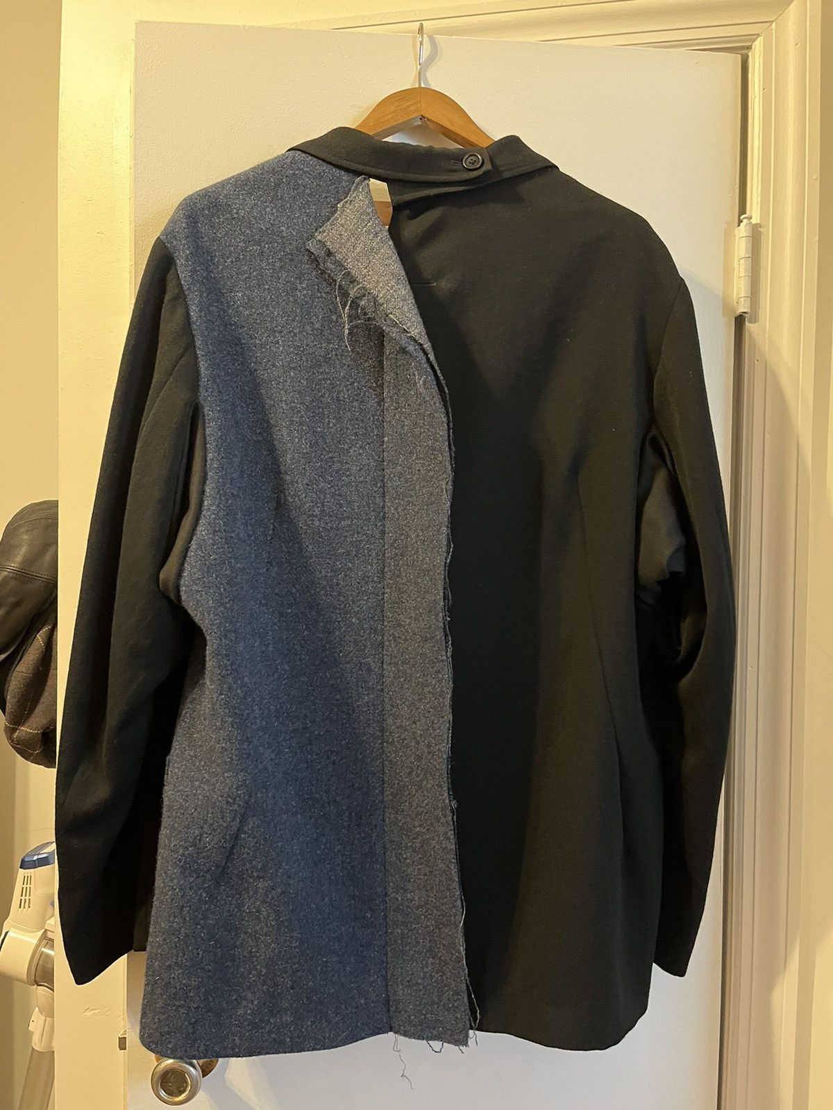Yohji Yamamoto Yohji Yamamoto Pour Homme 15AW splicing jacket Size US L / EU 52-54 / 3 - 7 Thumbnail