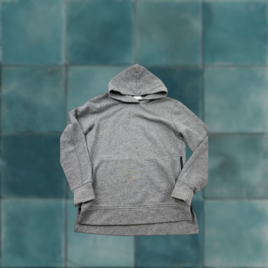 John Elliott John Elliott Hoodie Mens Medium Gray Slim Pullover Side Zip Made USA Size US M / EU 48-50 / 2 - 1 Thumbnail