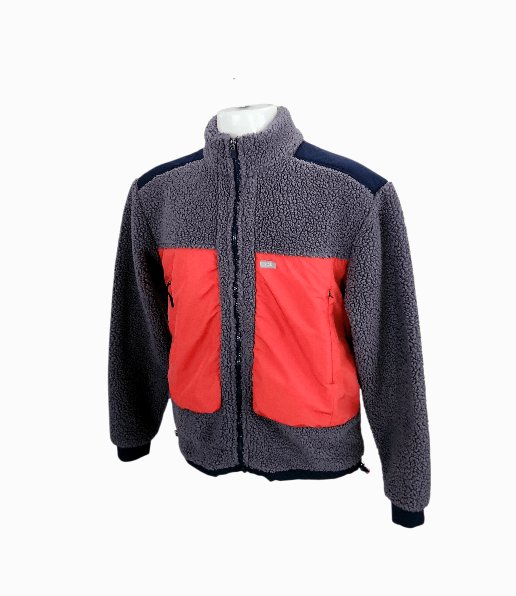 Other Figs Scrubs Selwyn Sherpa Jacket On-Shift Size Medium Size US M / EU 48-50 / 2 - 2 Thumbnail