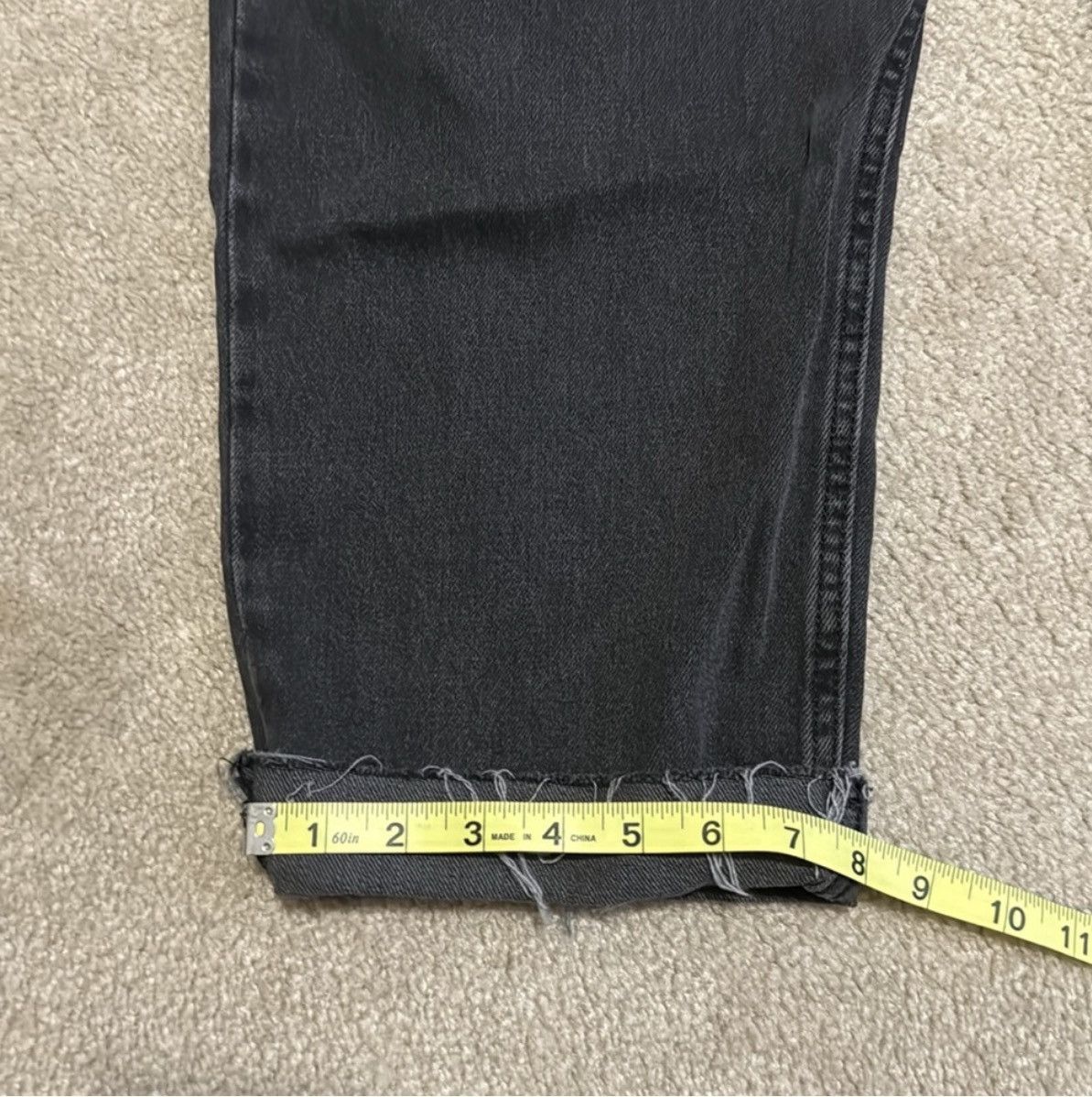 Urban Outfitters BDG Urban Outfitters Men's Bow Fit Black Jeans Size 32W 30L Size US 32 / EU 48 - 4 Thumbnail